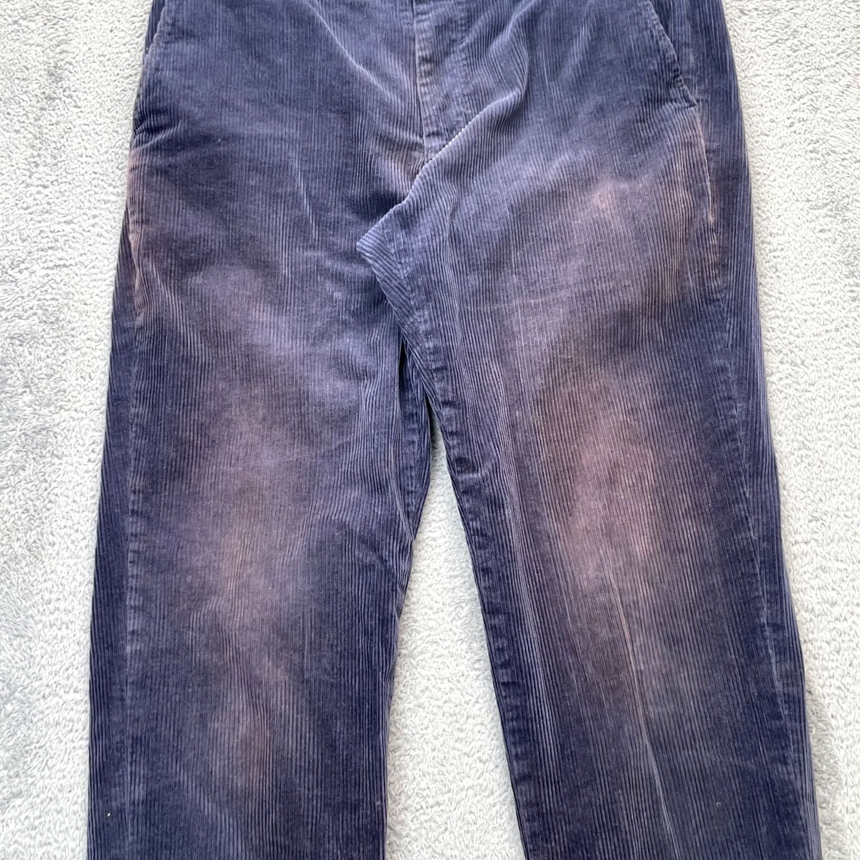 Brooks Brothers VINTAGE Brooks Brothers Clark Fit Advantage Chino Pants Mens 36x32 Blue Corduroy Canterbury? Size US 36 / EU 52 - 6 Thumbnail