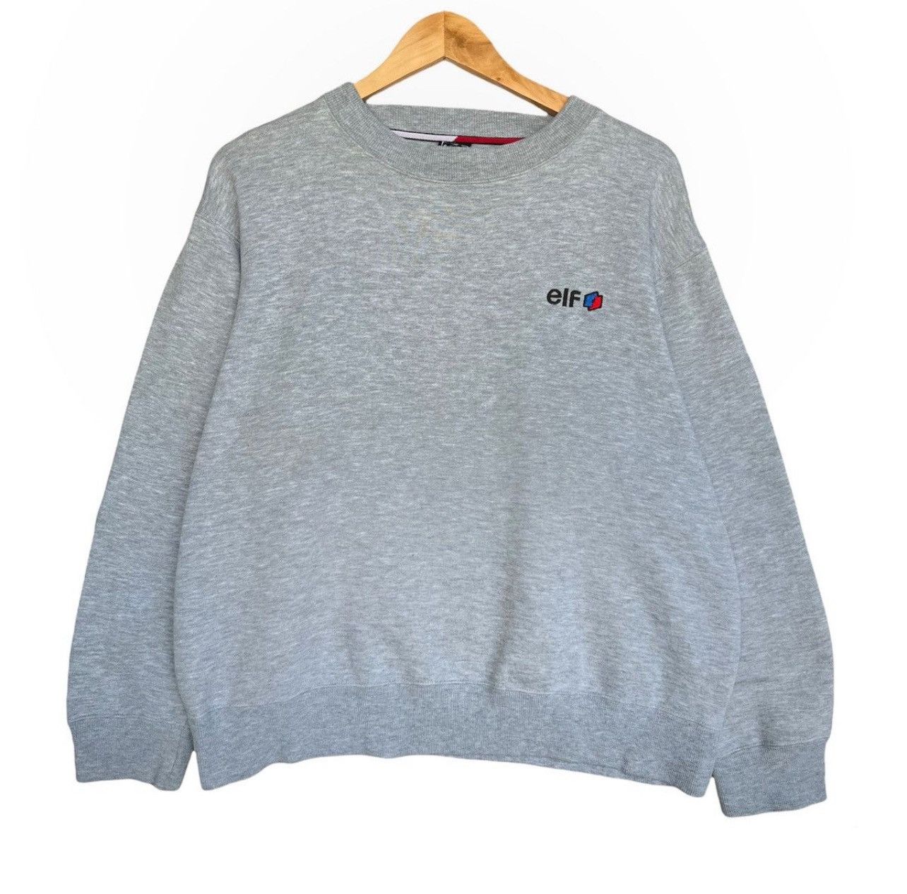 Formula 1 × Vintage Vintage Elf Baggy Sweatshirt Elf Motorsport Crewneck Size US M / EU 48-50 / 2 - 1 Thumbnail