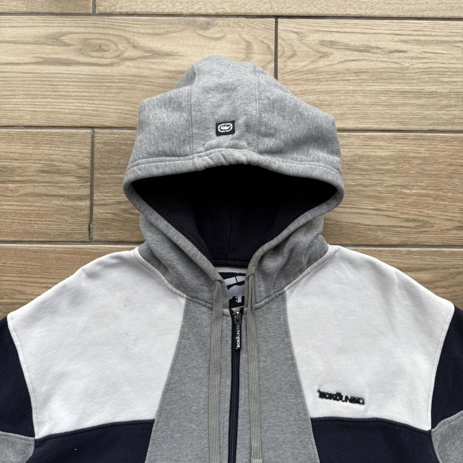 Ecko Unltd. Y2K Ecko Unltd. Gray Zip Up Jacket 00s Skater Men’s Size XL Size US XL / EU 56 / 4 - 6 Thumbnail