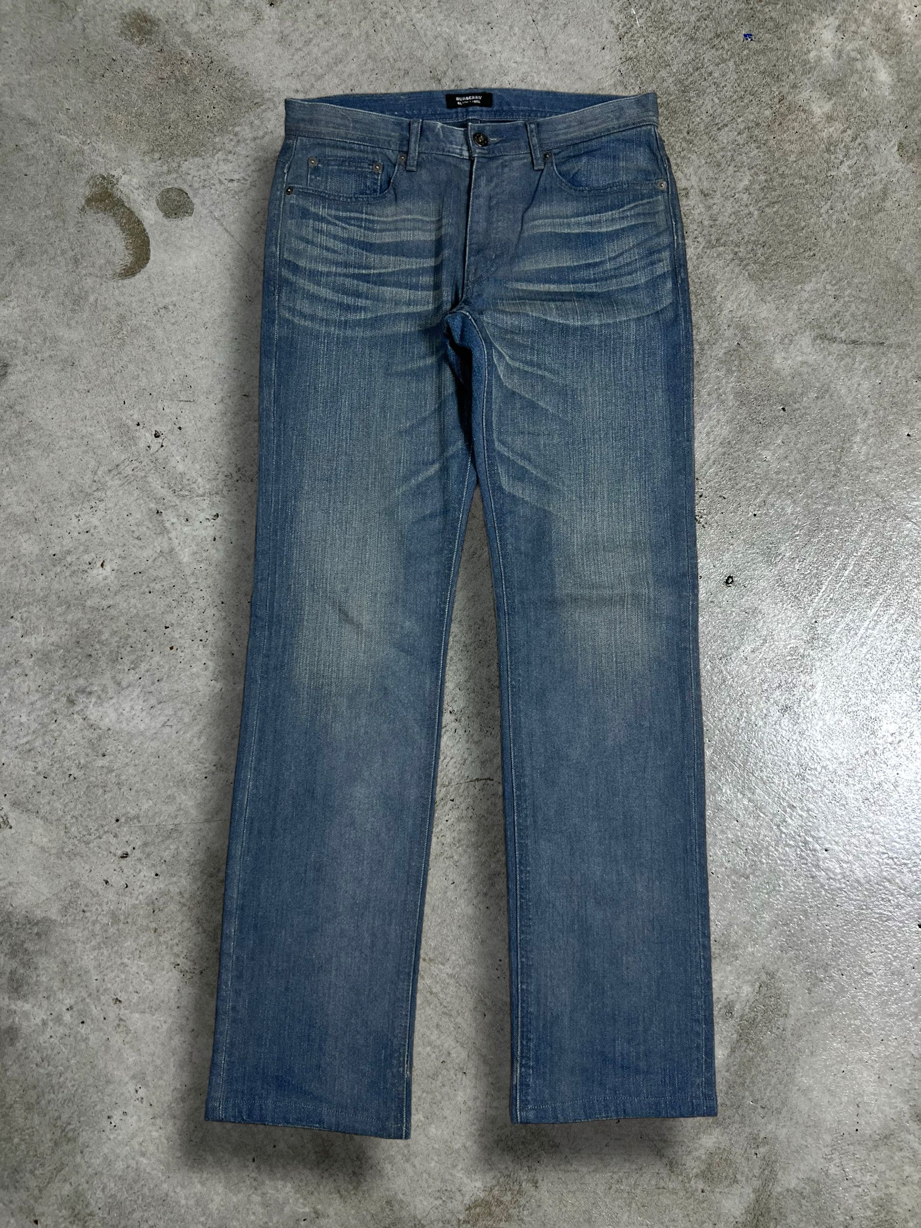 Burberry Burberry Black Label Distressed Denim GTMPT364 Size 31" - 8 Thumbnail