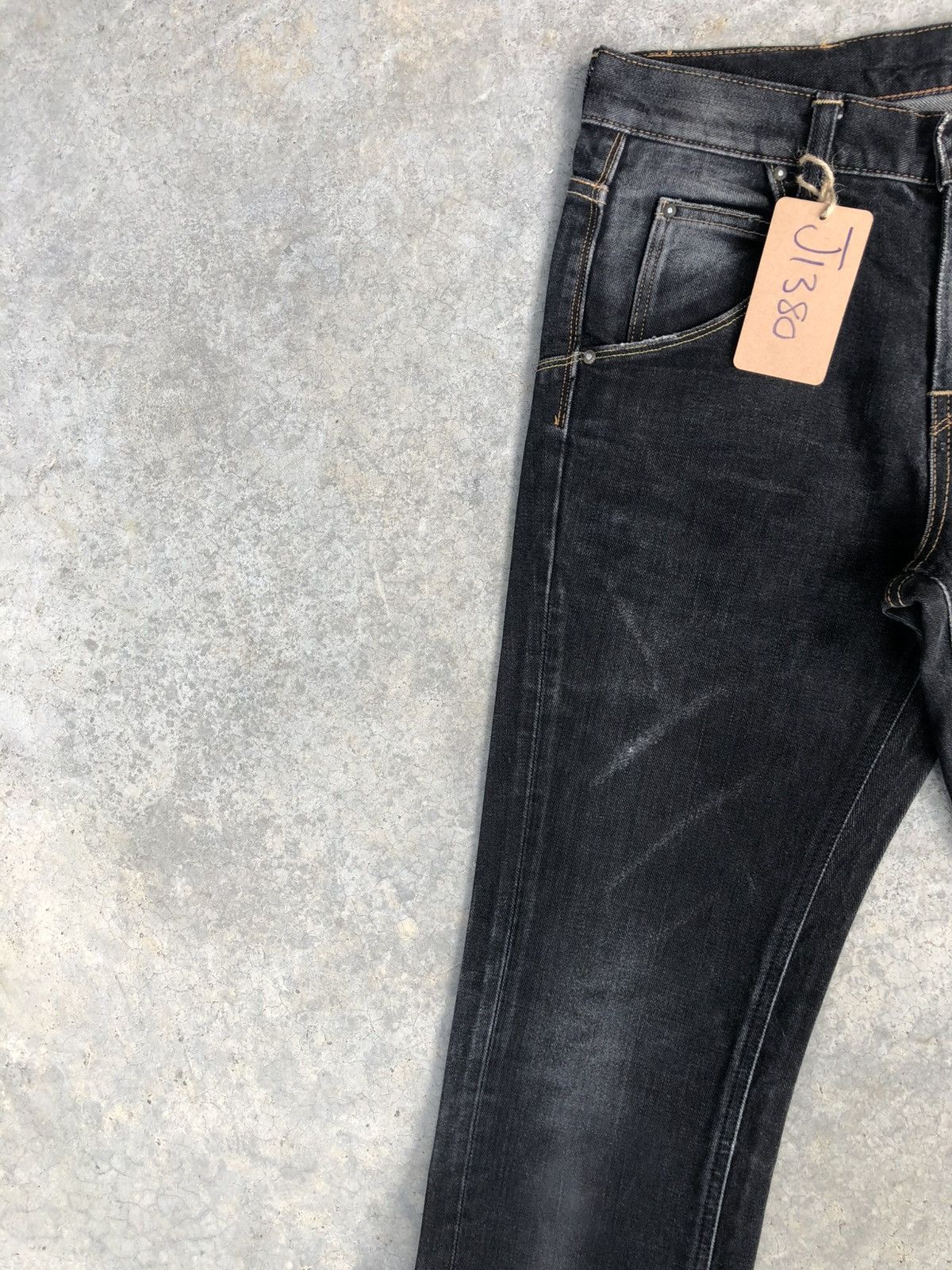 If Six Was Nine Japanese Lee Flared Jeans Bootcut Distressed Jeans Size US 31 - 4 Thumbnail