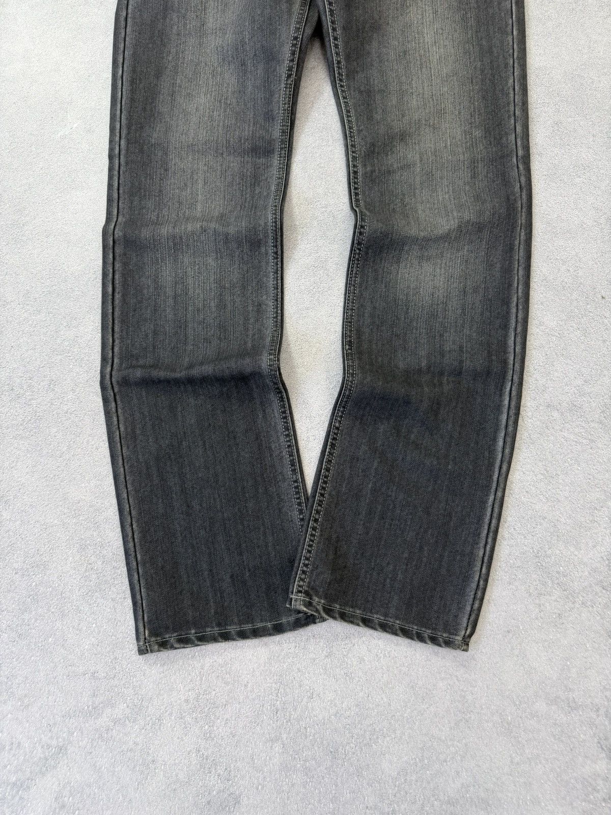 Hedi Slimane Vintage Dior Hedi Slimane Style Washed Denim Jeans Size US 30 / EU 46 - 10 Thumbnail