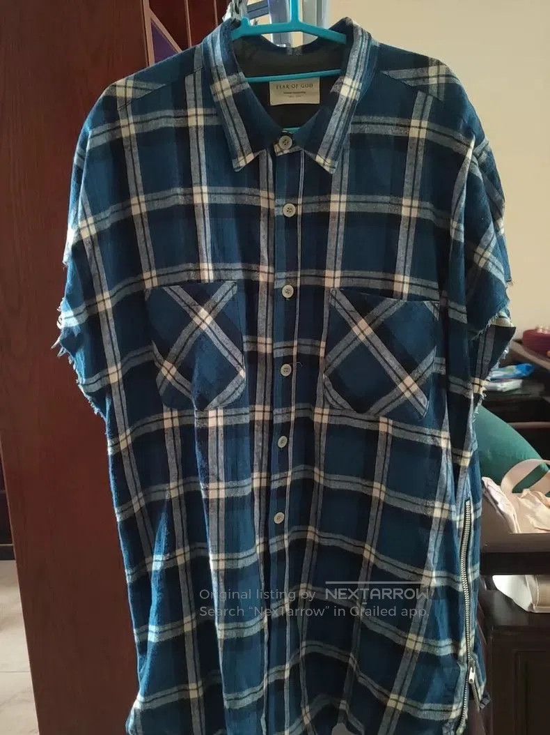 Fear of God Fear of God 4th main line blue vest xl. Size US XL / EU 56 / 4 - 1 Thumbnail