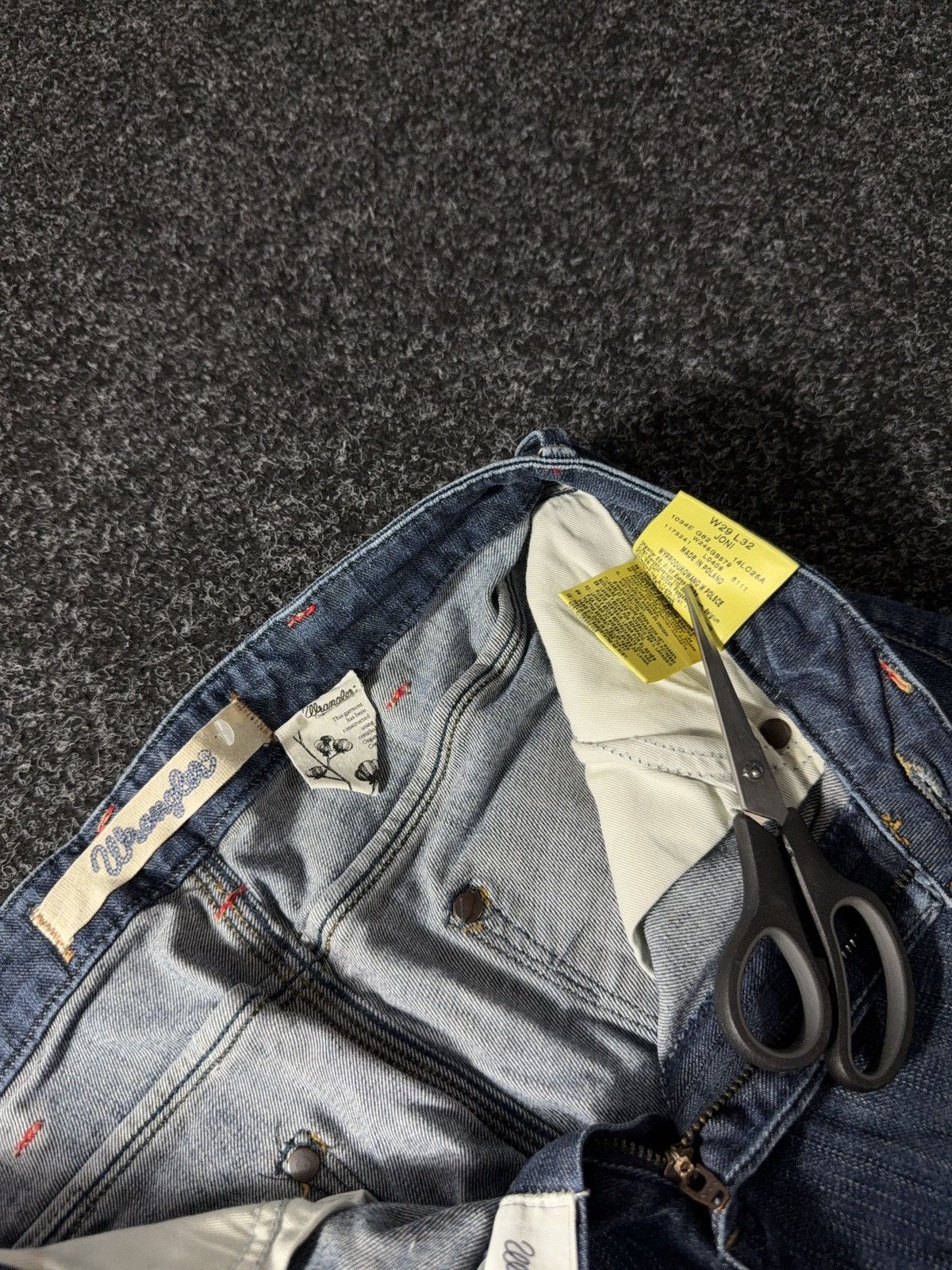 Hysteric Glamour × If Six Was Nine × Wrangler 2000s flared wrangler denim pants jeans y2k style Size 29" - 7 Thumbnail