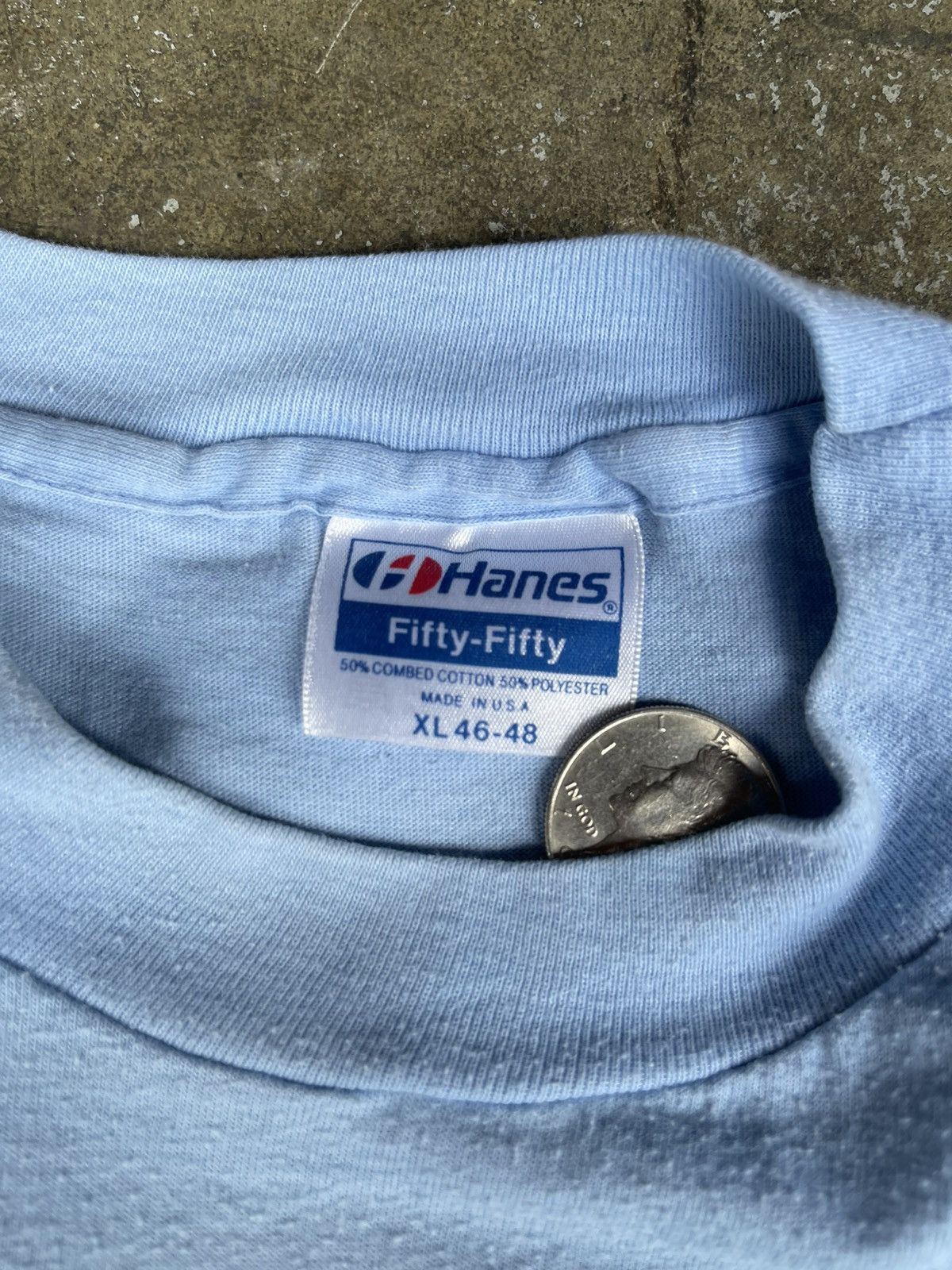 Vintage Vintage 80s Air Force One Shirt Size US XL / EU 56 / 4 - 2 Thumbnail