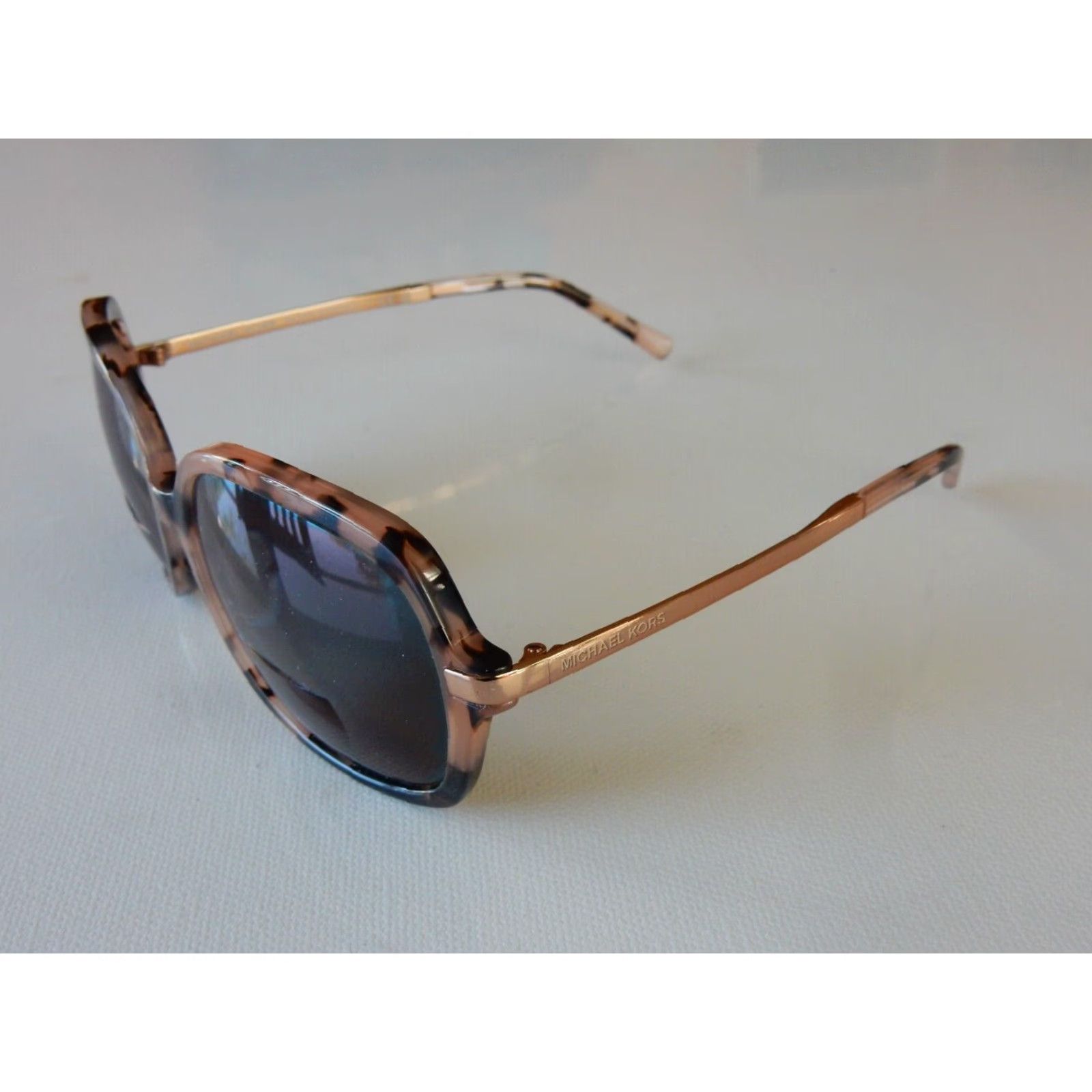 Michael Kors Michael Kors Women's Sunglasses Frame Only 57mm Gold Prescription Small Scratches Size ONE SIZE - 3 Thumbnail