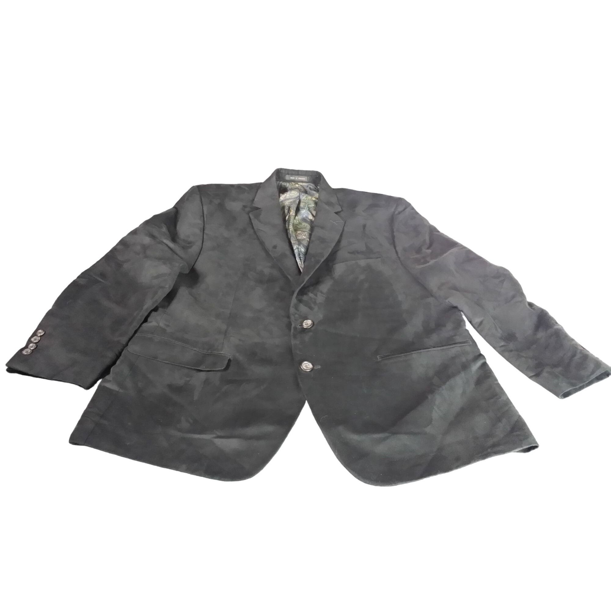 Lauren Ralph Lauren Lauren Ralph Lauren Blazer Men Sz 48R Black 2 Button Designe Size 48R - 2 Thumbnail