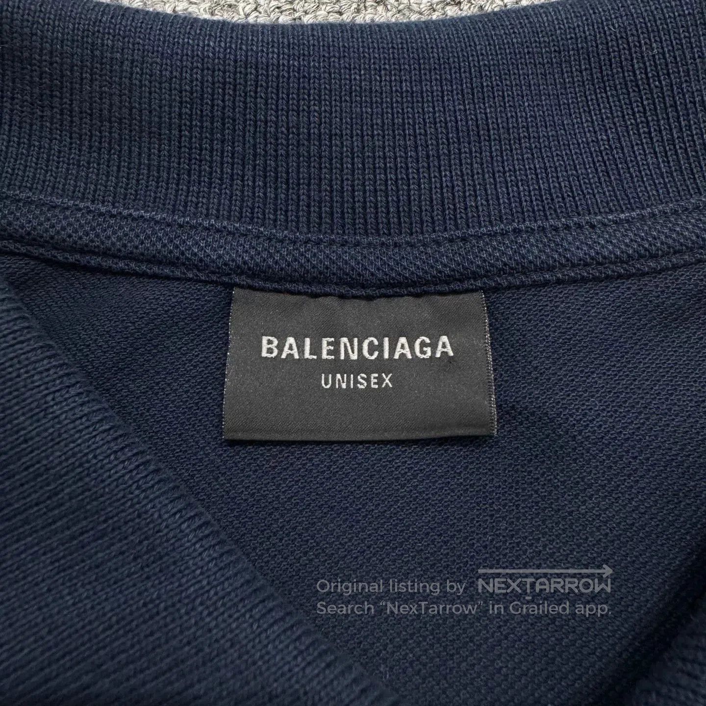 Balenciaga Balenciaga Embroidered Logo Polo Shirt. Size US XXL / EU 58 / 5 - 2 Thumbnail