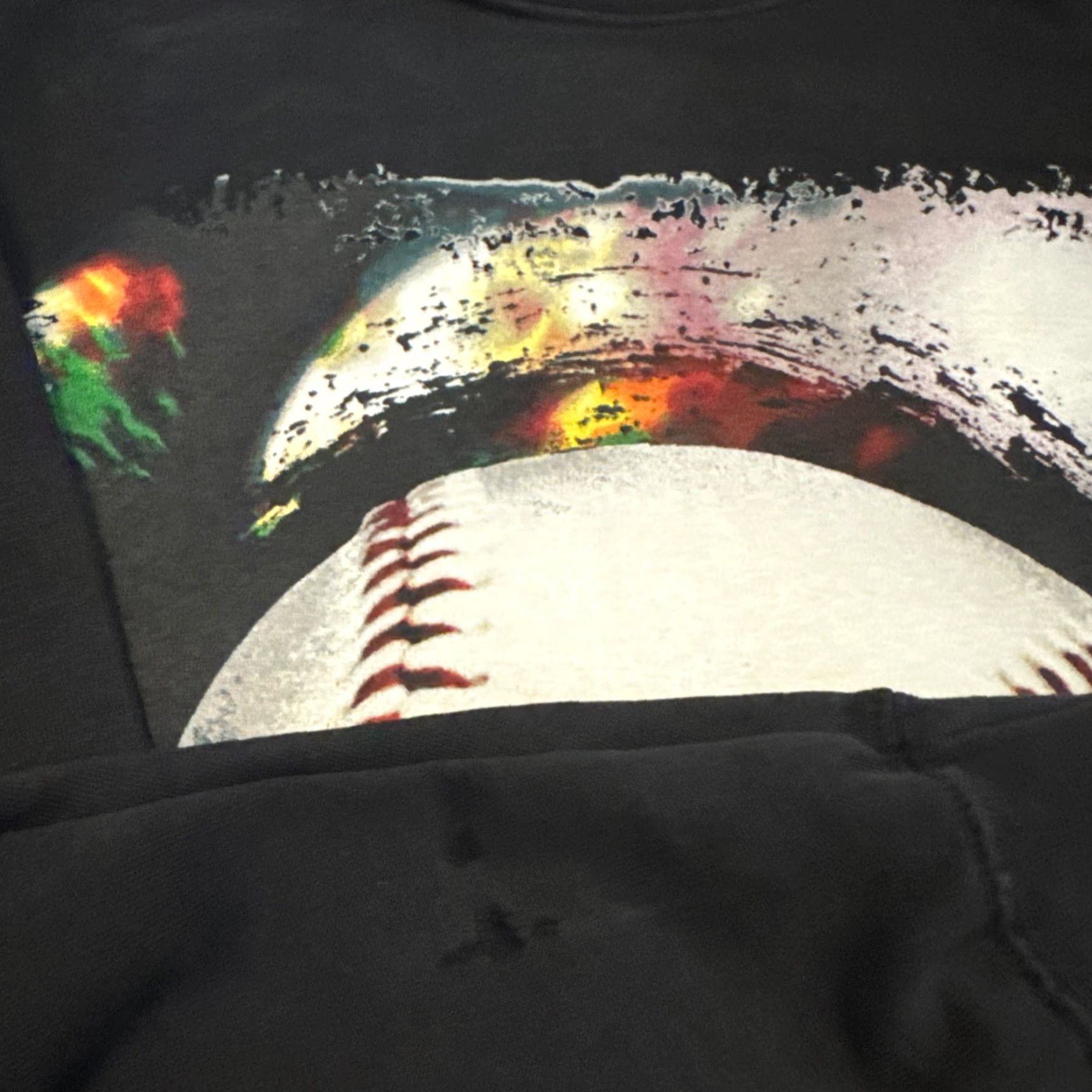 Vintage VTG 1997 Baseball Outta This World Big Fan Sports Black Crewneck Sweatshirt L Adult Mens Size US L / EU 52-54 / 3 - 8 Thumbnail