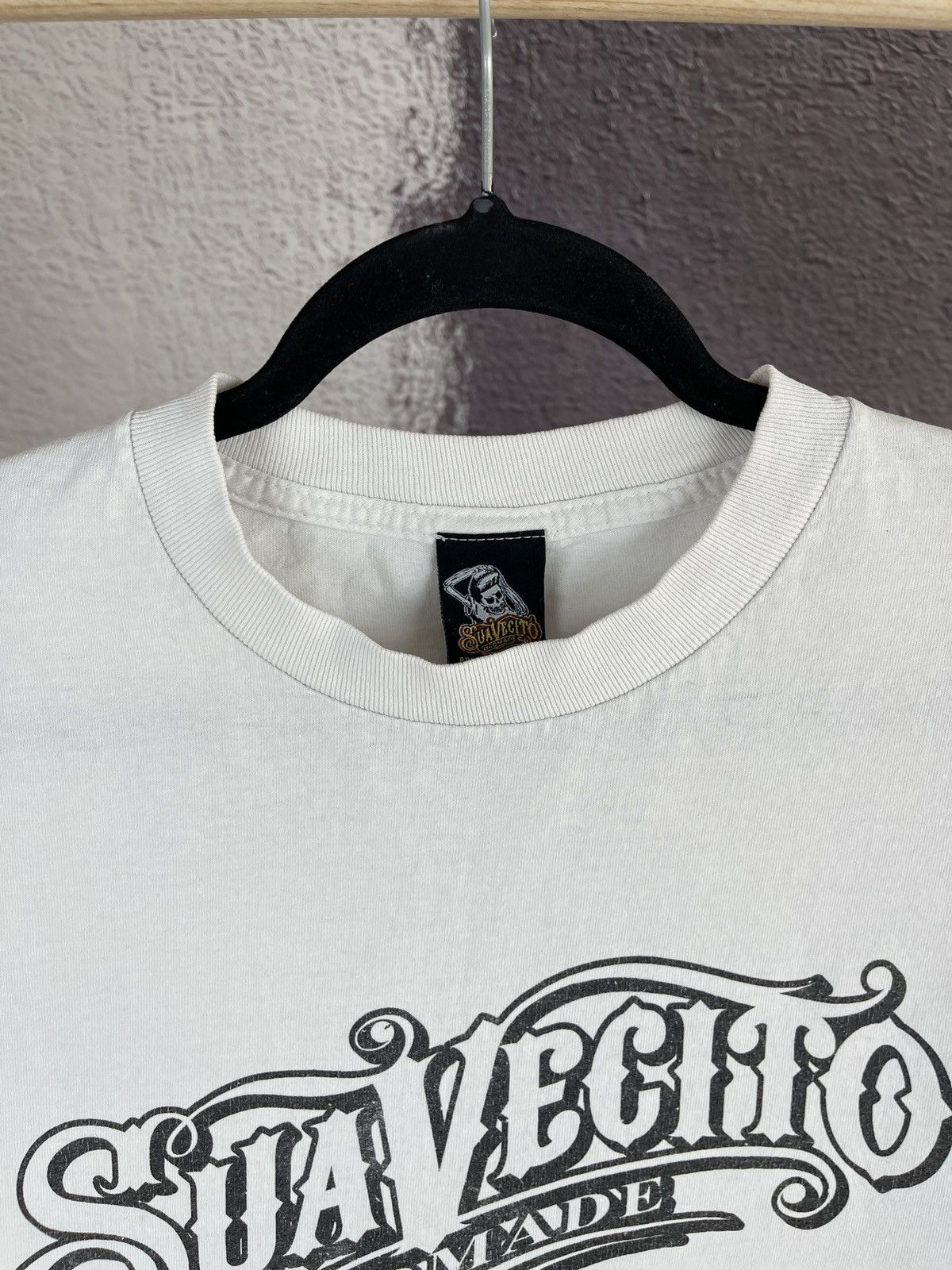 Vintage SuaVecito Pomade vintage skillet made in USA skate tee shirt Size US M / EU 48-50 / 2 - 7 Thumbnail
