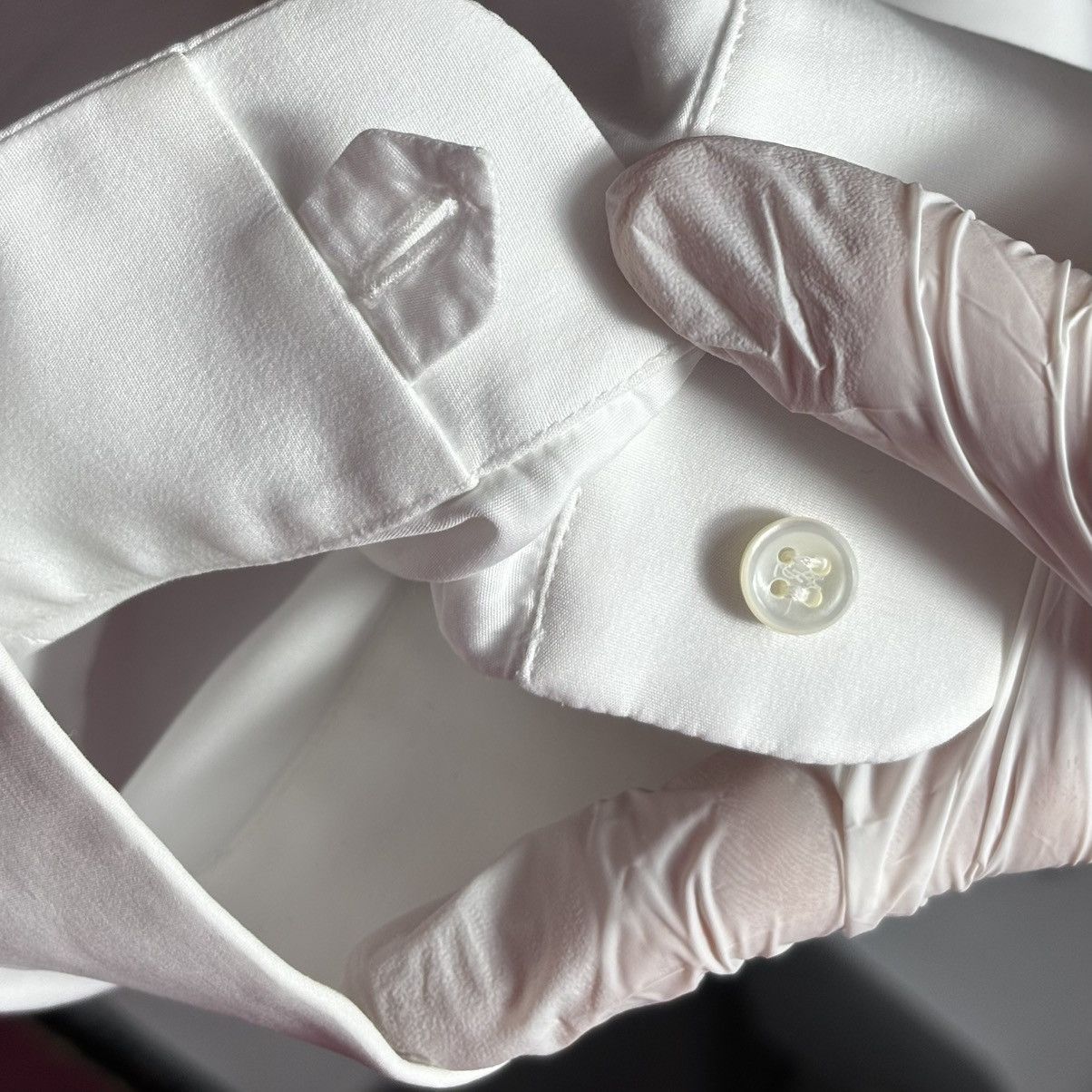 Yves Saint Laurent Yves Saint Laurent rive gauche white dress code shirt L size Size US L / EU 52-54 / 3 - 20 Thumbnail