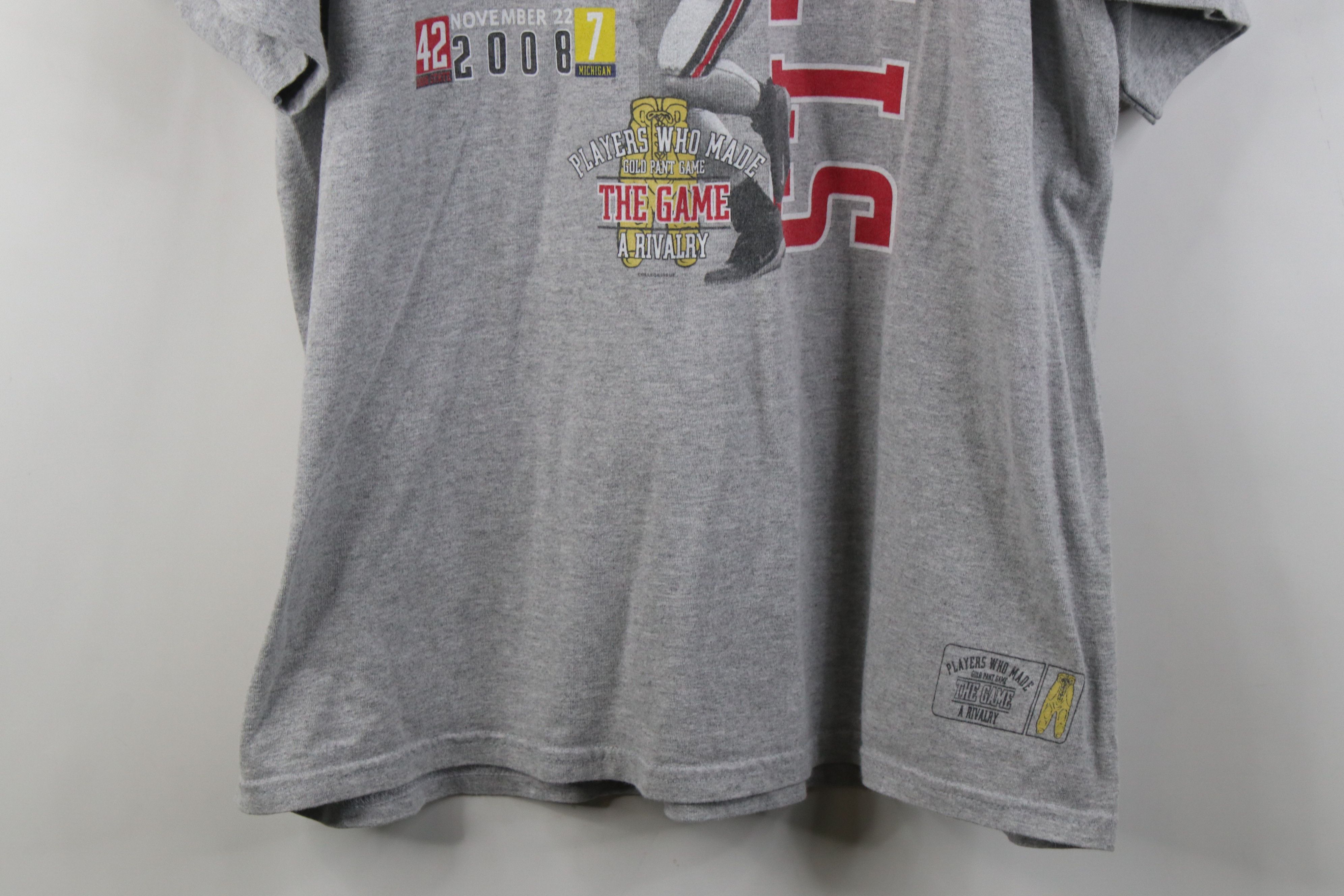 Vintage Vintage Y2K Game Ohio State University Chris Beanie T-Shirt Size US XL / EU 56 / 4 - 3 Thumbnail
