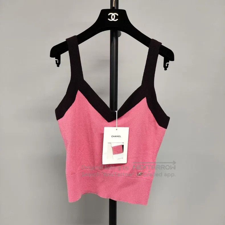 Chanel Chanel Knitted suspenders Size XXS / US 00 / IT 34 - 1 Thumbnail