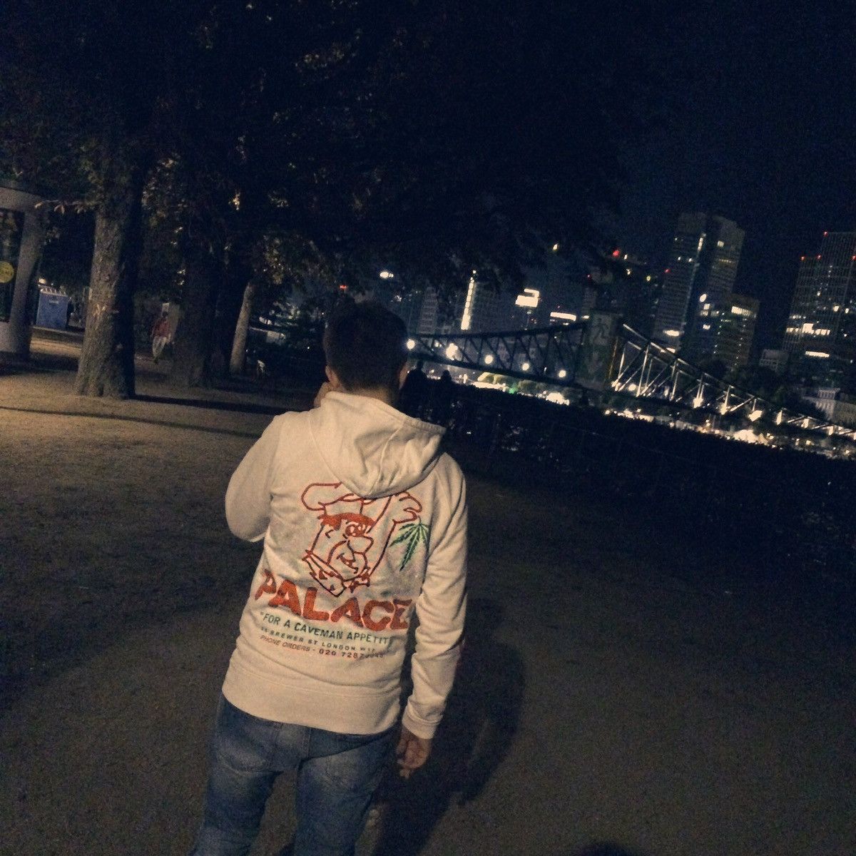 Palace Palace Skateboards - "Caveman Appetite" Hoodie (2016) Size US S / EU 44-46 / 1 - 2 Thumbnail