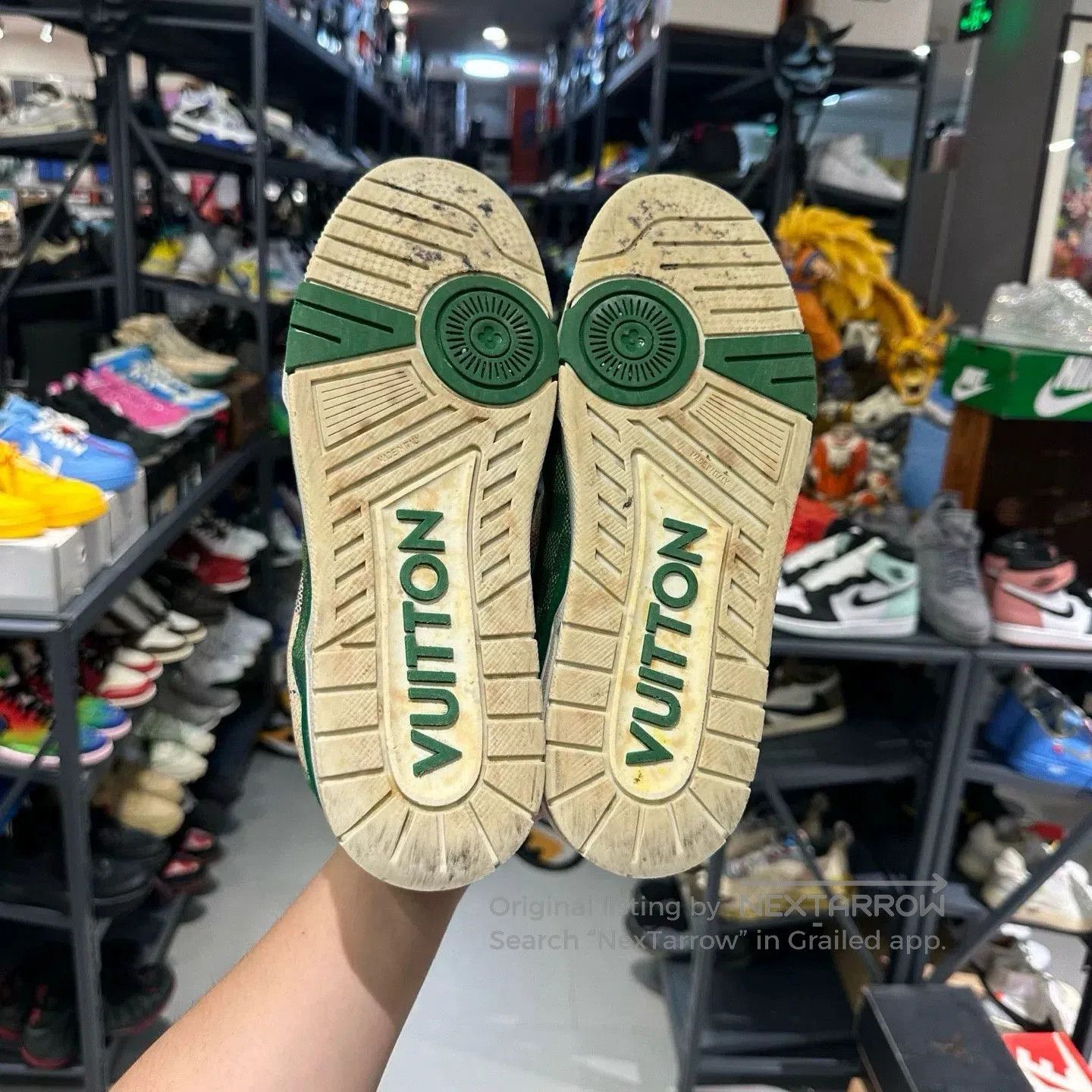 Louis Vuitton Louis Vuitton Damier Green Shoes. Size US 9.5 / EU 42-43 - 7 Thumbnail