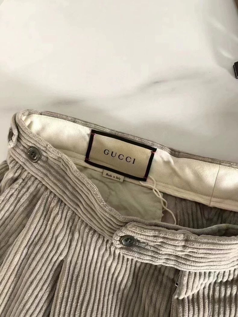 Gucci Gucci Velvet trousers 2501-Nextarrow Size US 34 / EU 50 - 3 Thumbnail