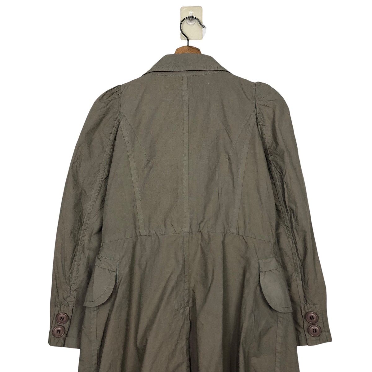 Issey Miyake 📌Vintage Chore Work Jacket Military Design Sunaokuwahara Size M / US 6-8 / IT 42-44 - 10 Thumbnail