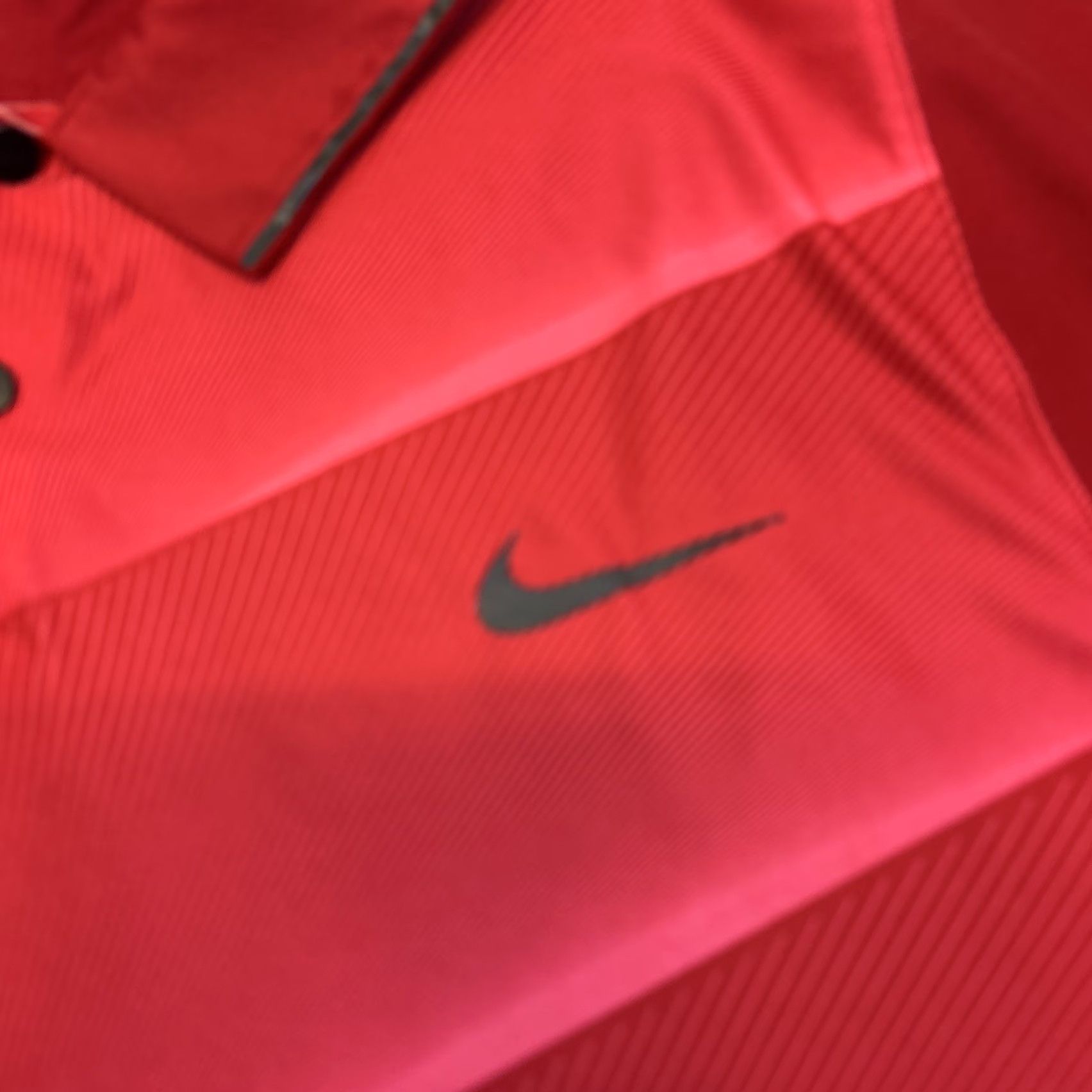 Nike VINTAGE Nike Tiger Woods Polo Shirt Mens M Red DRI-FIT Golf Shirt Size US M / EU 48-50 / 2 - 3 Thumbnail