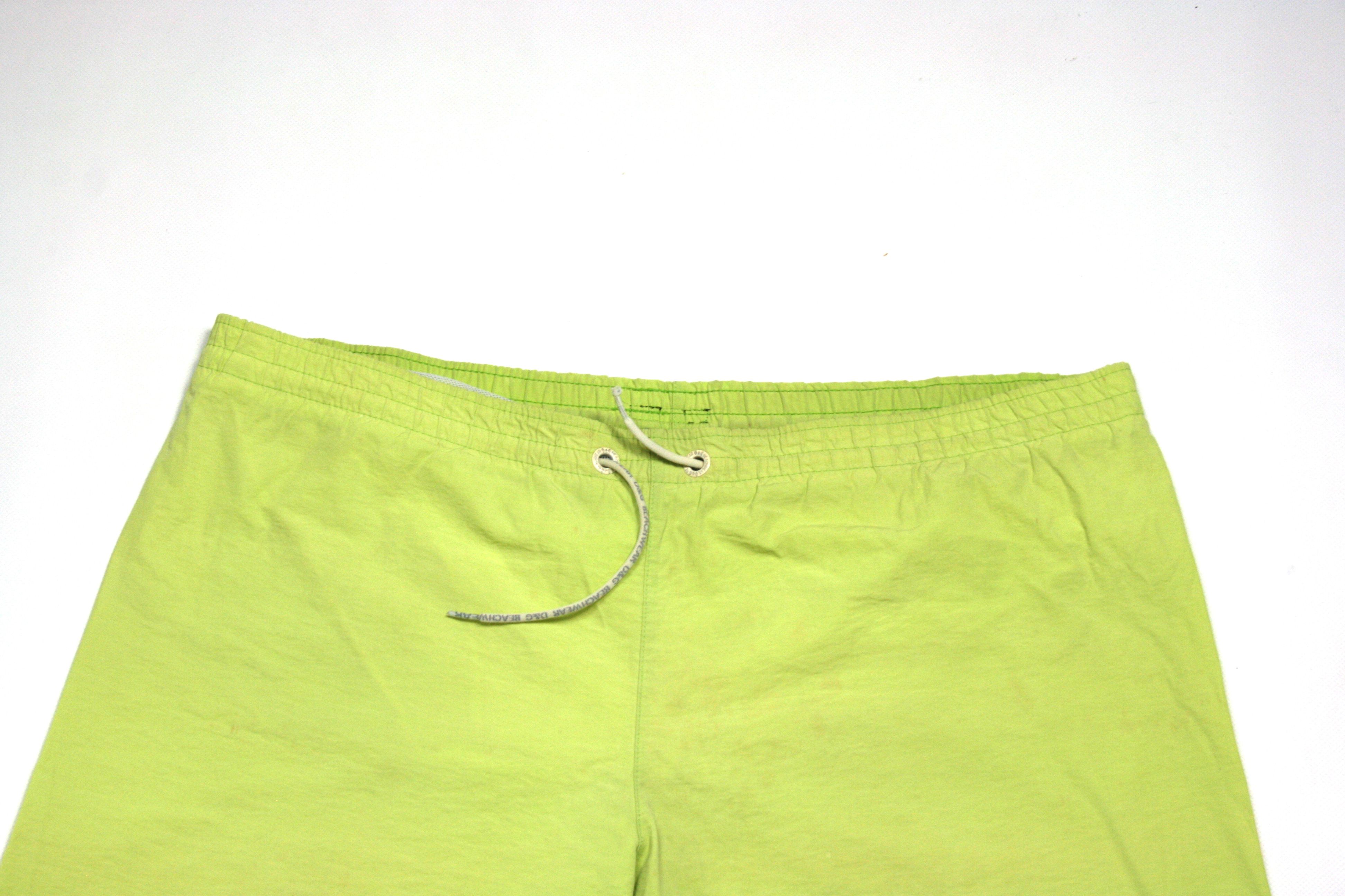 Dolce & Gabbana 00S Logo Nylon Swim Shorts Vintage Size US 36 / EU 52 - 3 Thumbnail