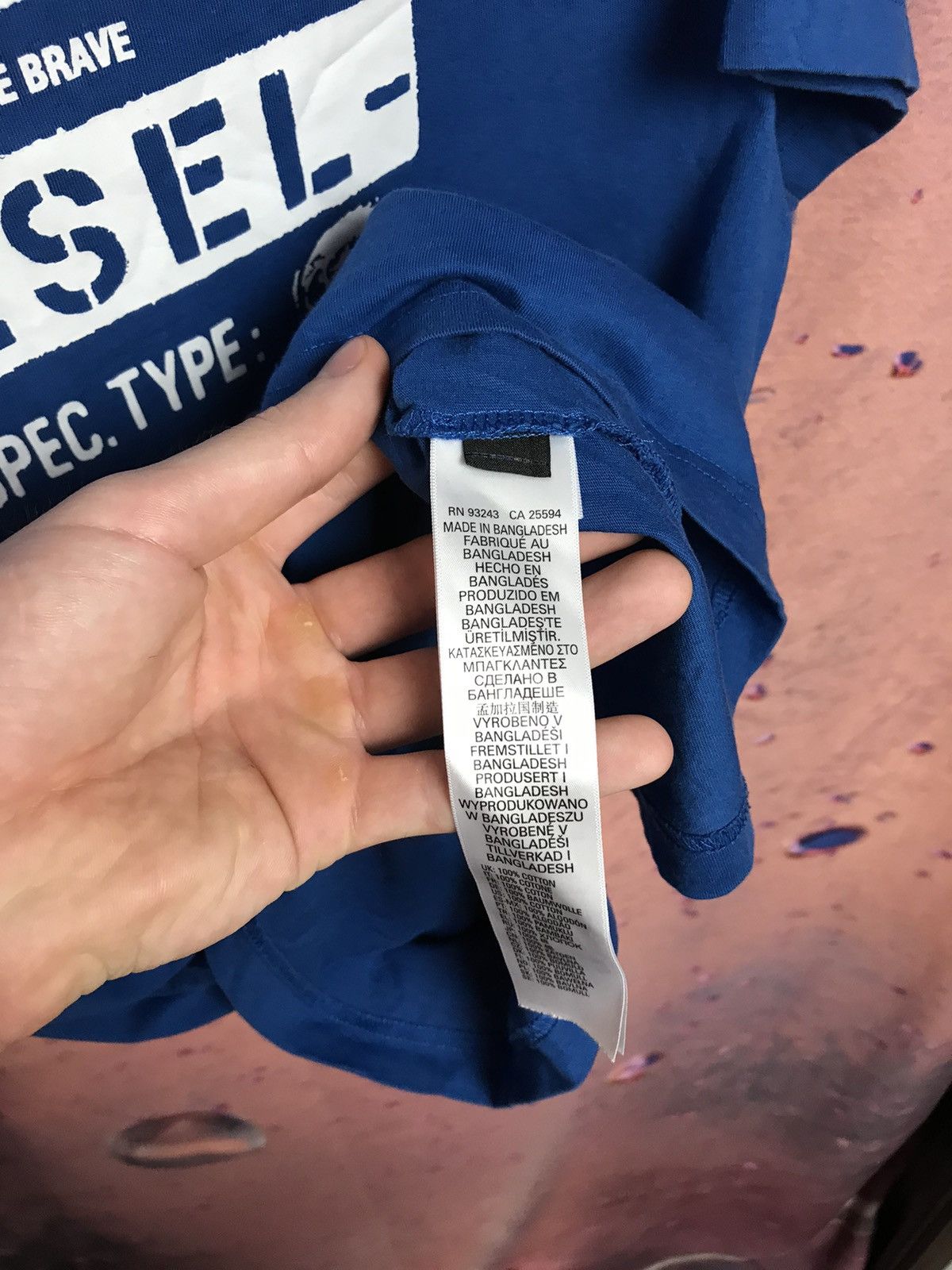 Designer × Diesel Diesel luxury streetwear tee Size US M / EU 48-50 / 2 - 5 Thumbnail