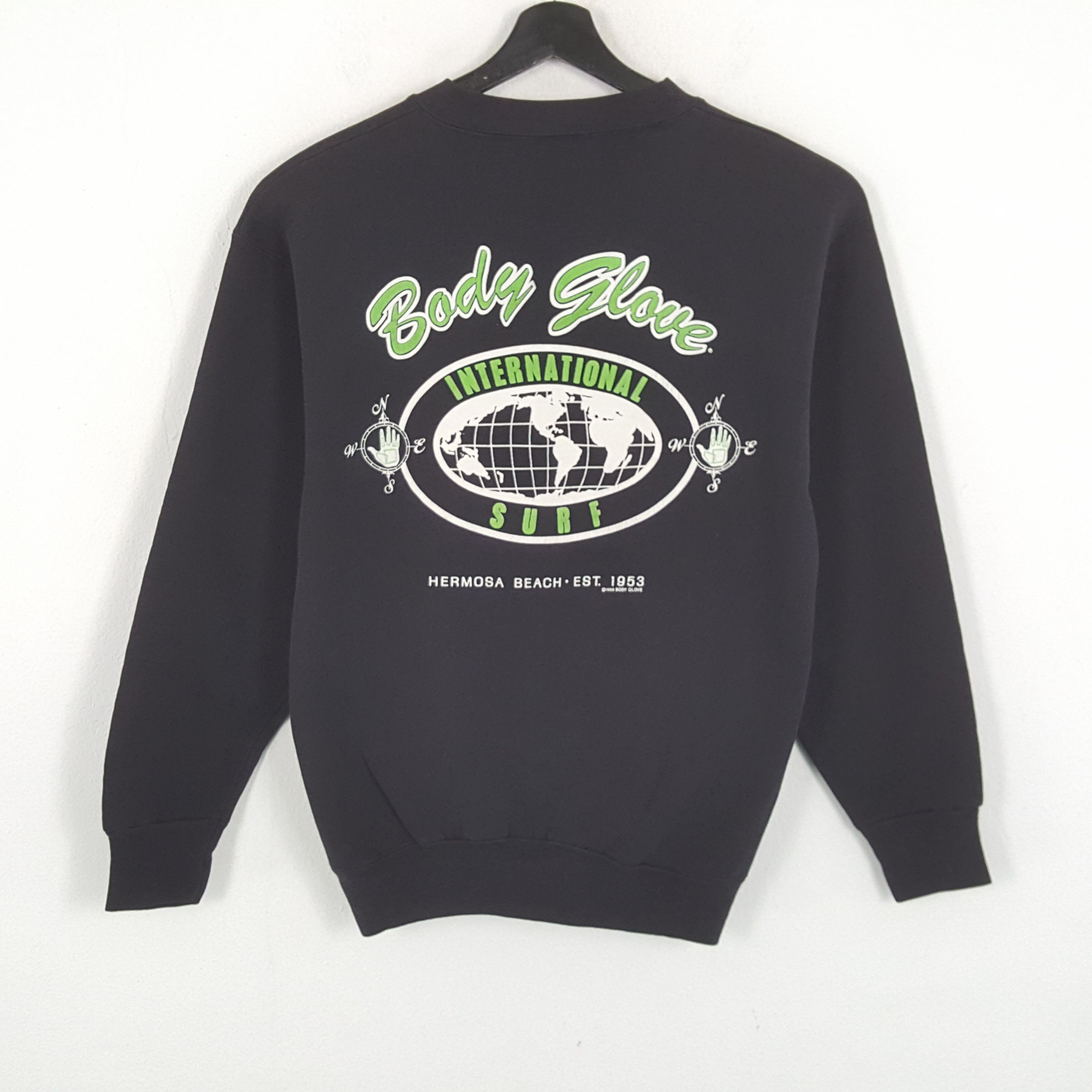 BODY GLOVES Streetwear Style Vintage Sweatshirt