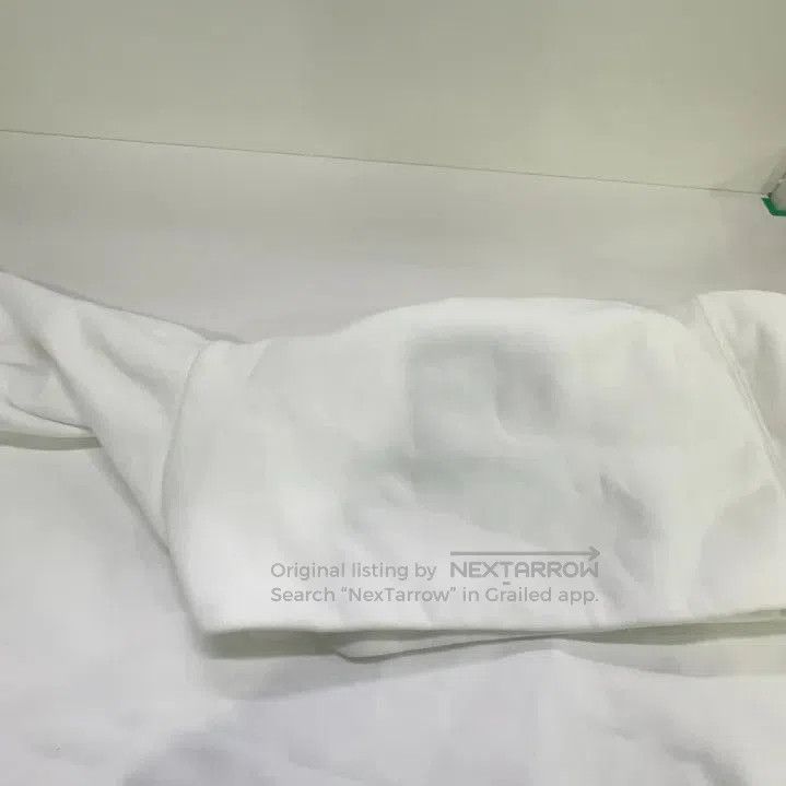 Balenciaga Balenciaga White Long Sleeve Hoodie with Logo. Size US S / EU 44-46 / 1 - 6 Thumbnail