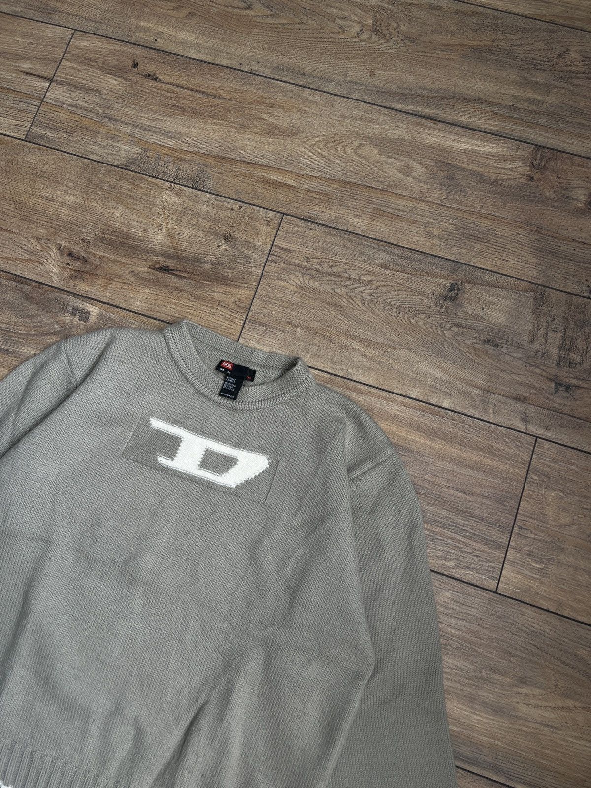Diesel Diesel Knitted Sweater Vintage Made in Italy Size US L / EU 52-54 / 3 - 2 Thumbnail