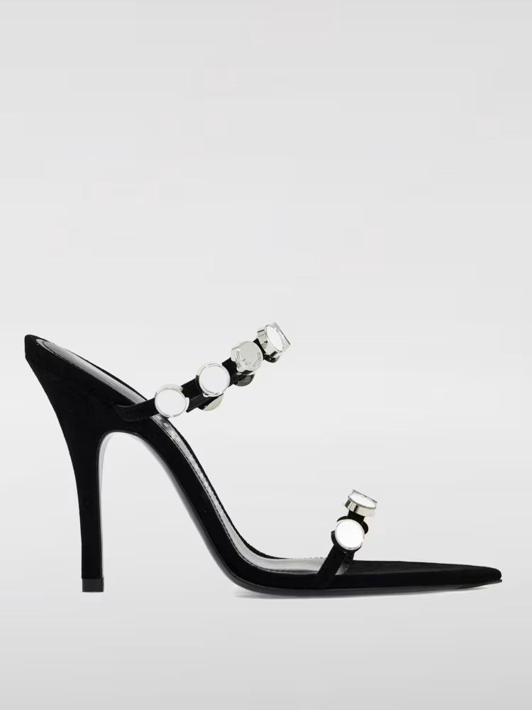 The Attico o1s22i1n0325 Venus Mules in Black Size US 8 / IT 38 - 1 Thumbnail