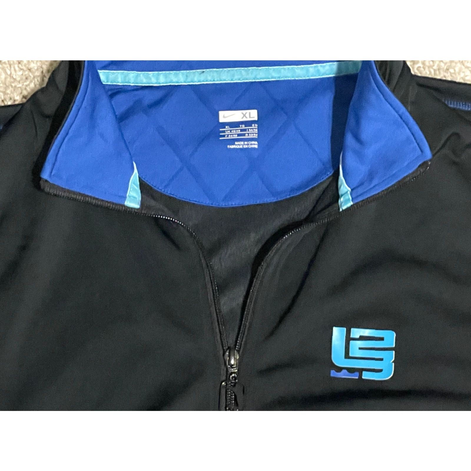 Nike Nike Mens XL Lebron James Witness Soldier NBA Track Jacket Full Zip Size US XL / EU 56 / 4 - 3 Thumbnail
