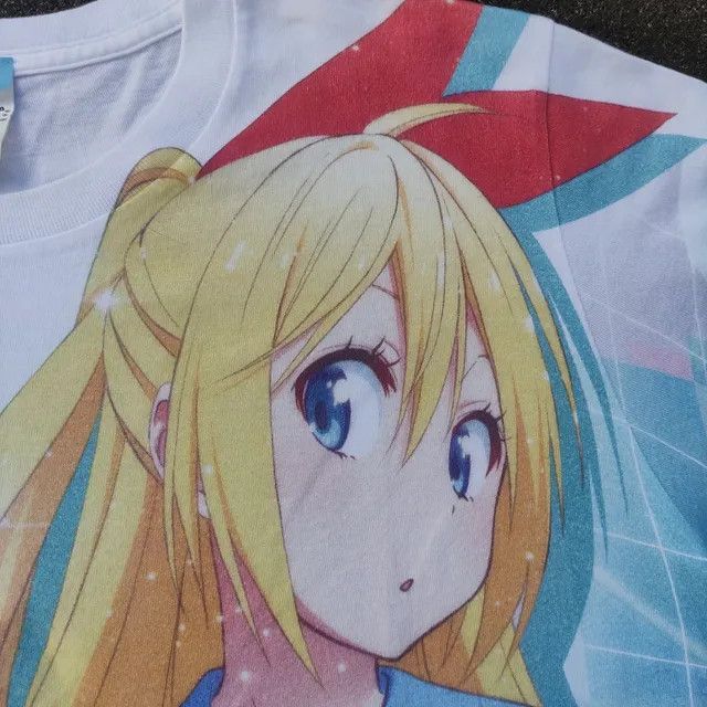 Anime Extremely Rare Nisekoi Chitoge Kirisaki All Over Print Cospa Size US XL / EU 56 / 4 - 3 Thumbnail