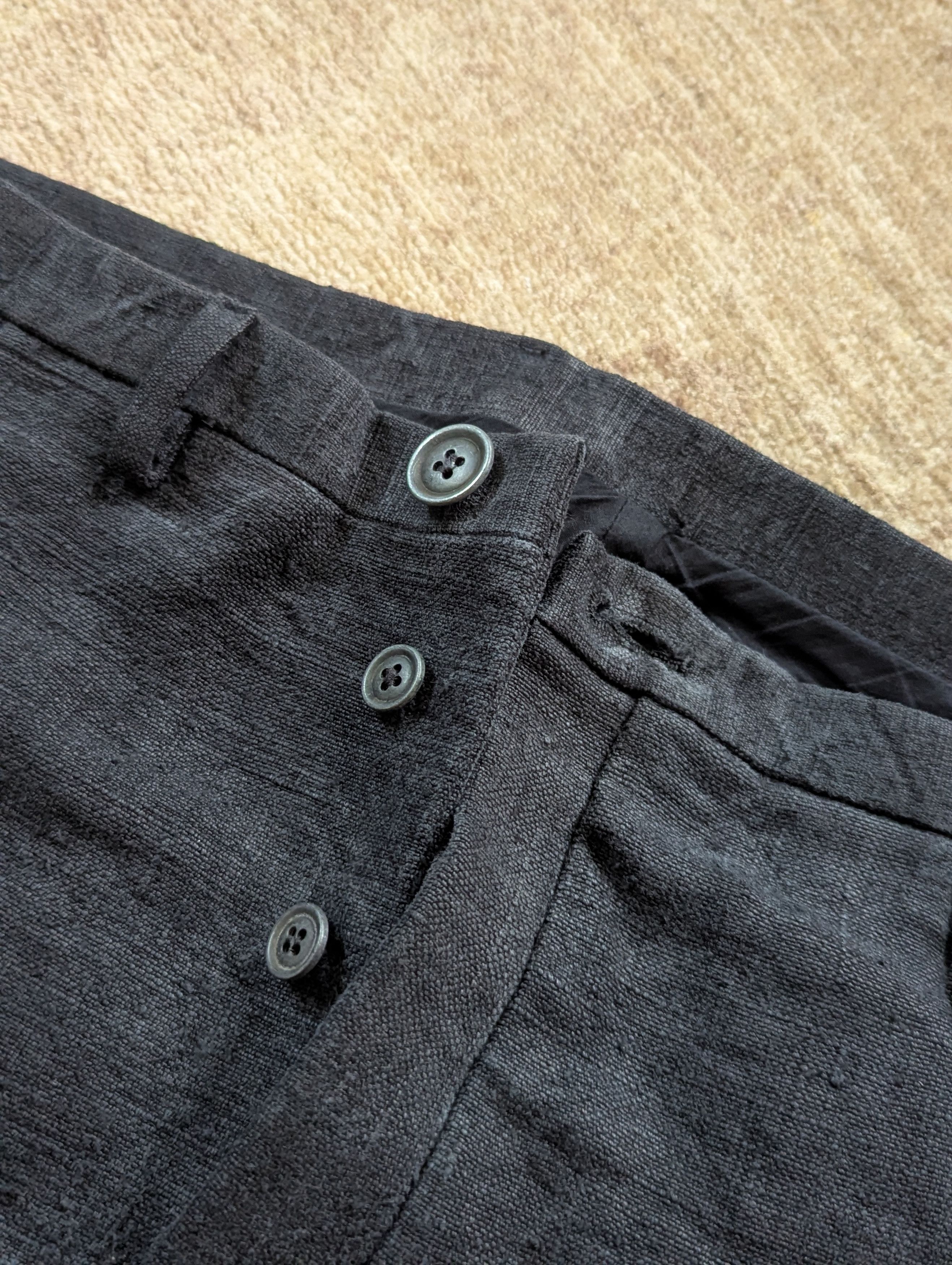 Label Under Construction Vintage Military Tent Jeans Size US 38 / EU 54 - 4 Thumbnail