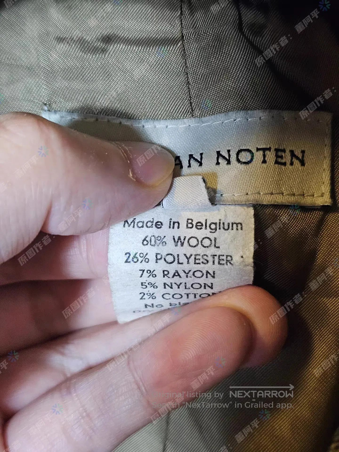 Dries Van Noten Black Plaid Single-Breasted Blazer. Size US M / EU 48-50 / 2 - 7 Thumbnail