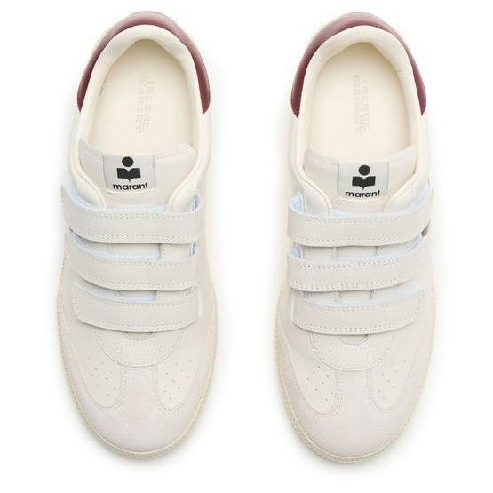 Isabel Marant ISABEL MARANT Beth White Leather Strap Sneakers New & Authen Size US 8 / IT 38 - 4 Thumbnail