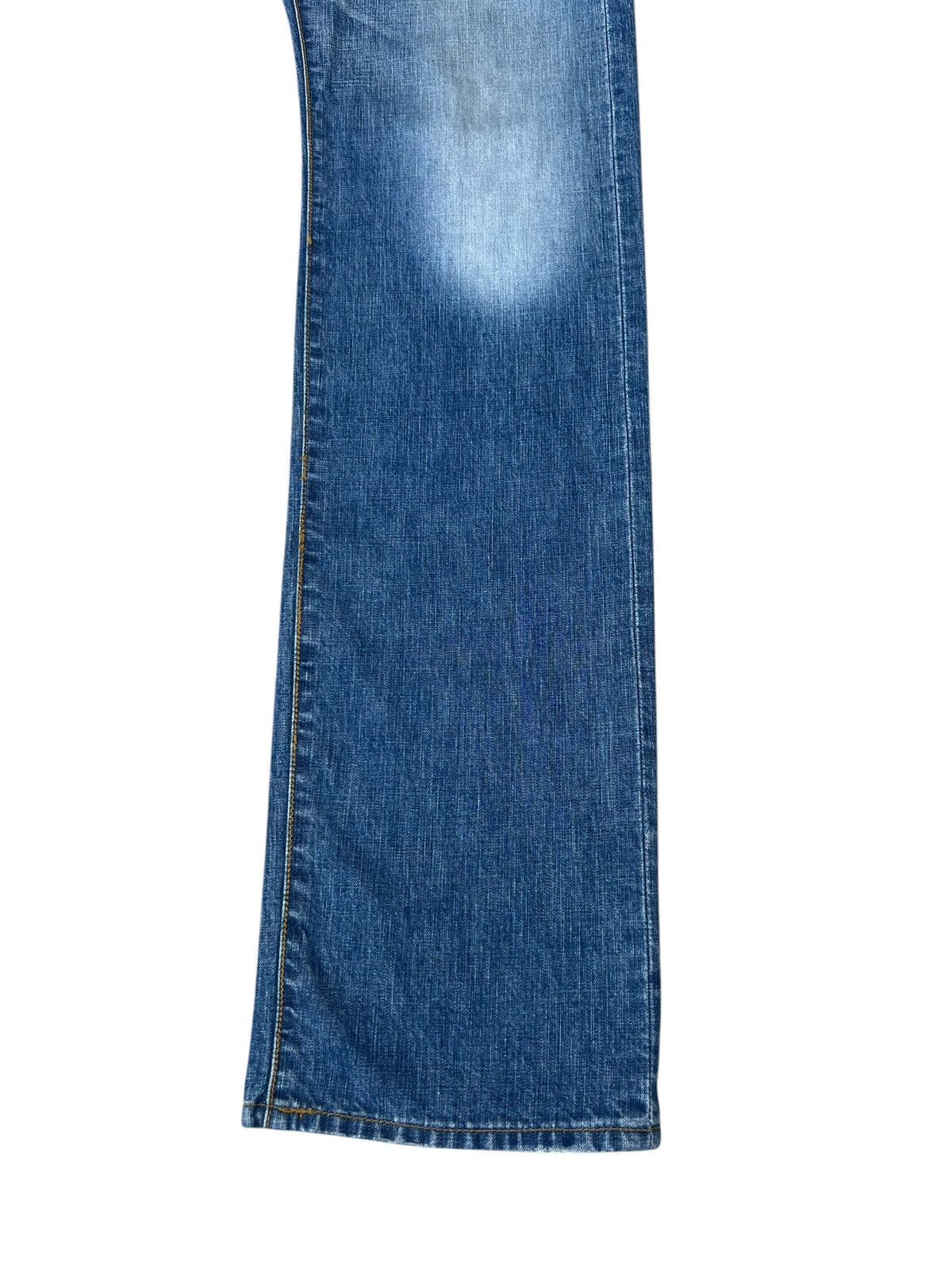CABANE de ZUCCa Vintage Cabane de Zucca Faded Denim Double Waist Jeans Size US 30 / EU 46 - 9 Thumbnail