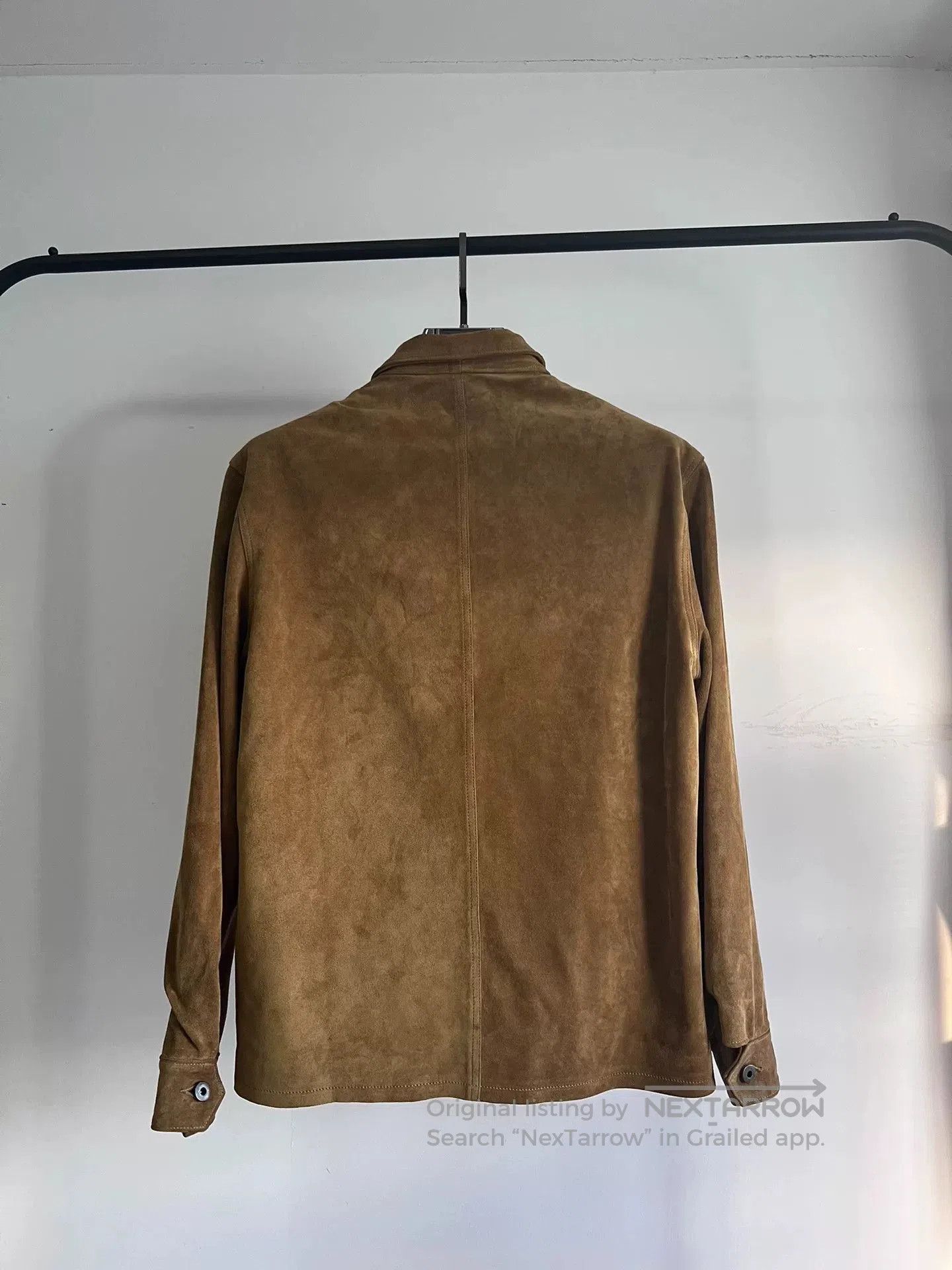 Tellason Tellason Gold Suede Leather Jacket. Size US S / EU 44-46 / 1 - 5 Thumbnail