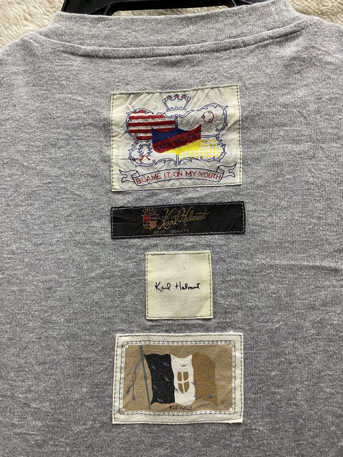 Japanese Brand × Karl Helmut KARL HELMUT FULL ZIP PATCHES Size US M / EU 48-50 / 2 - 7 Thumbnail