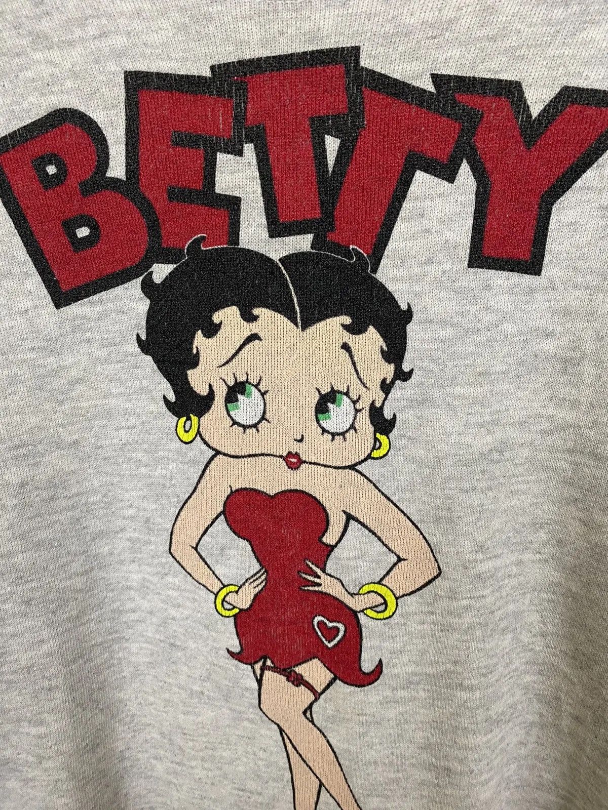 Cartoon Network Vintage Betty Boop Hanes Sweatshirt Size US M / EU 48-50 / 2 - 4 Thumbnail