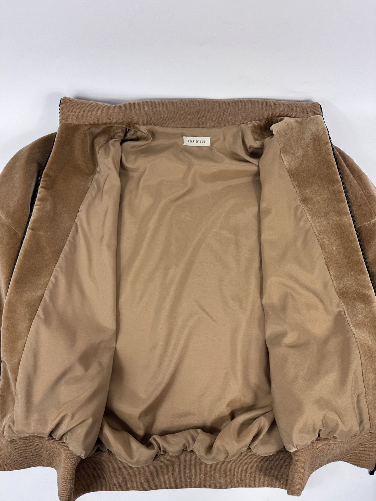 Fear of God VELVET ZIP UP OVERSIZED JACKET Size US S / EU 44-46 / 1 - 3 Thumbnail