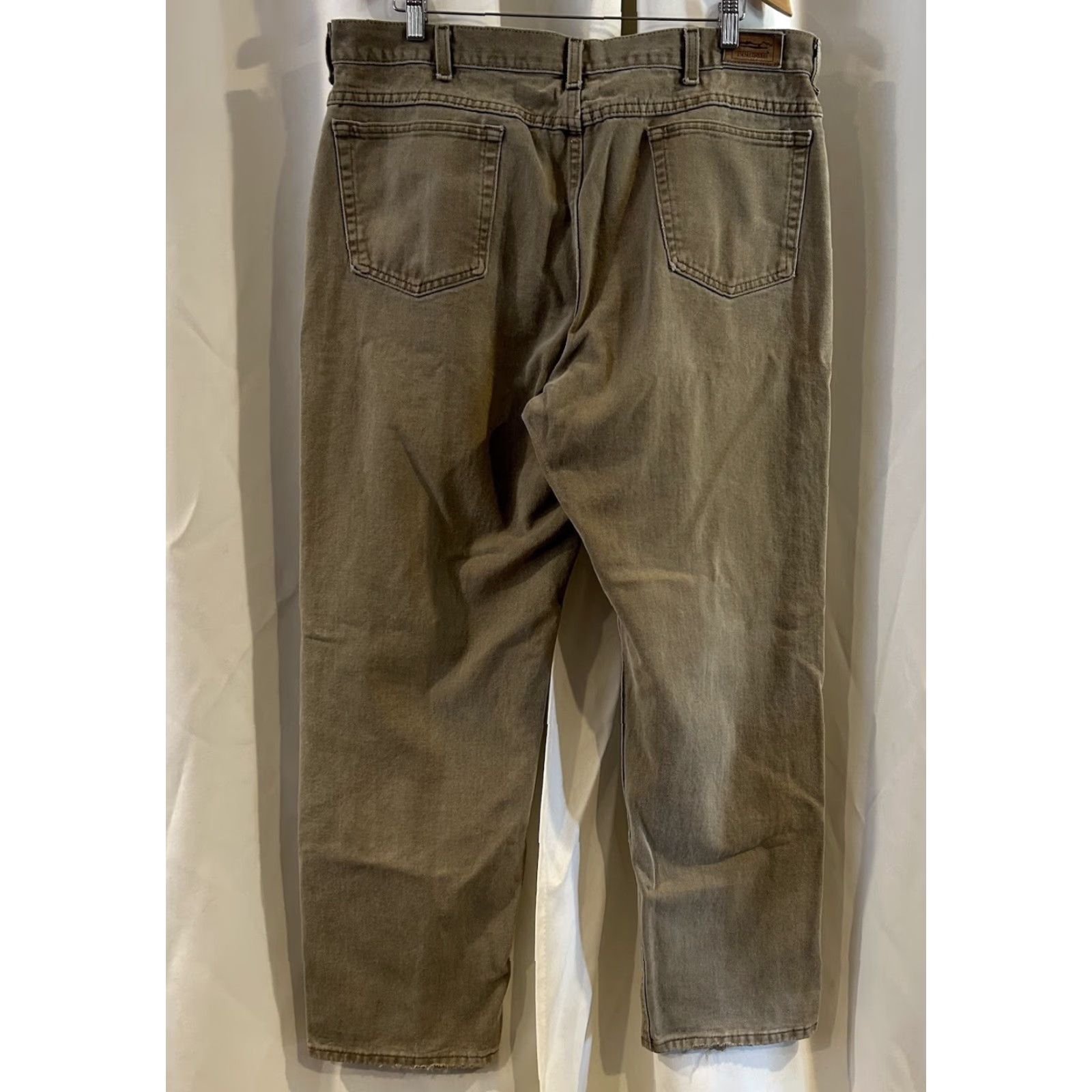 Vintage VINTAGE L.L. Bean Jeans 40X32 Brown Double L Leather Tab Made in USA Denim 5-Pocket Regular Fit Men Straight Jeans Short Description Size US 40 / EU 56 - 4 Thumbnail