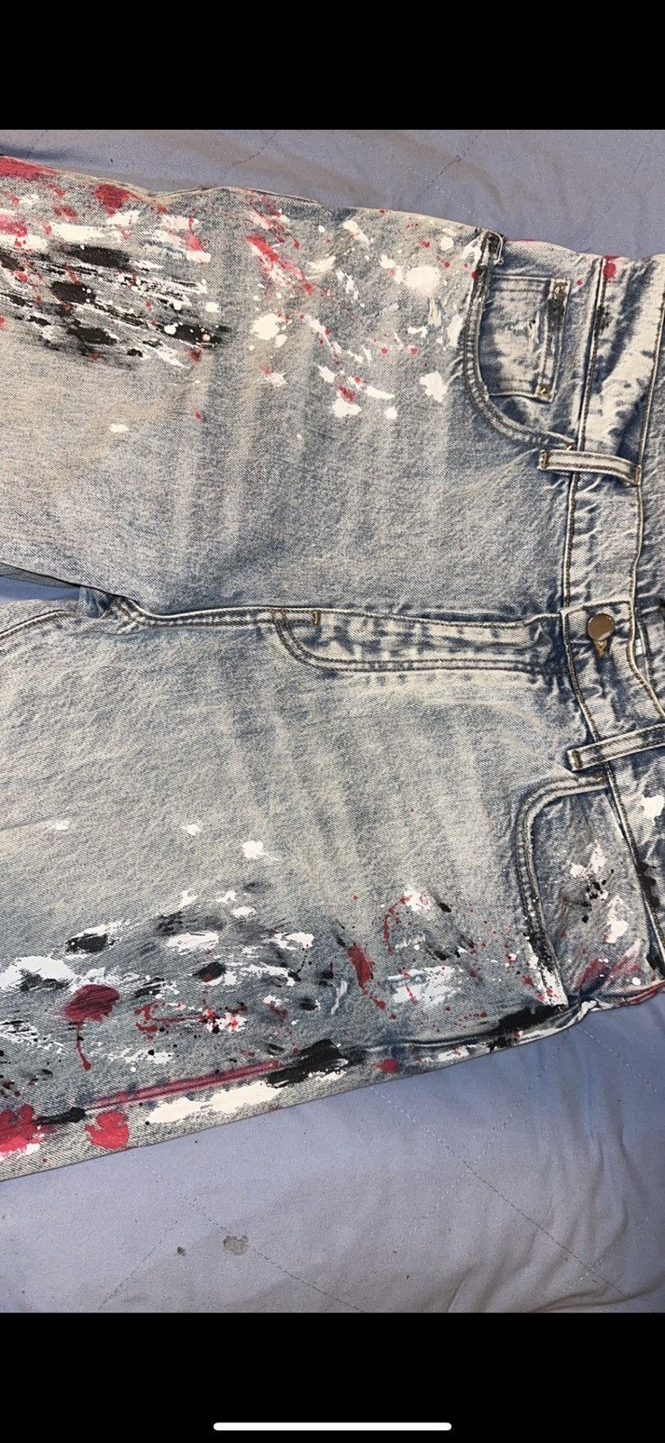 Amiri Amiri Painted Jeans Size US 34 / EU 50 - 4 Thumbnail