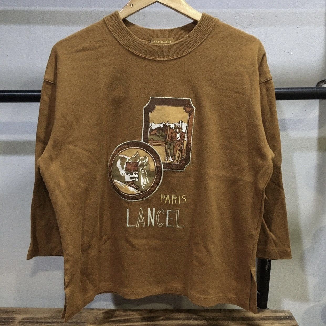 Lancel × Other Rare Vintage Lancel Paris LongSleeve Sweatshirt Shirts Size US M / EU 48-50 / 2 - 1 Thumbnail