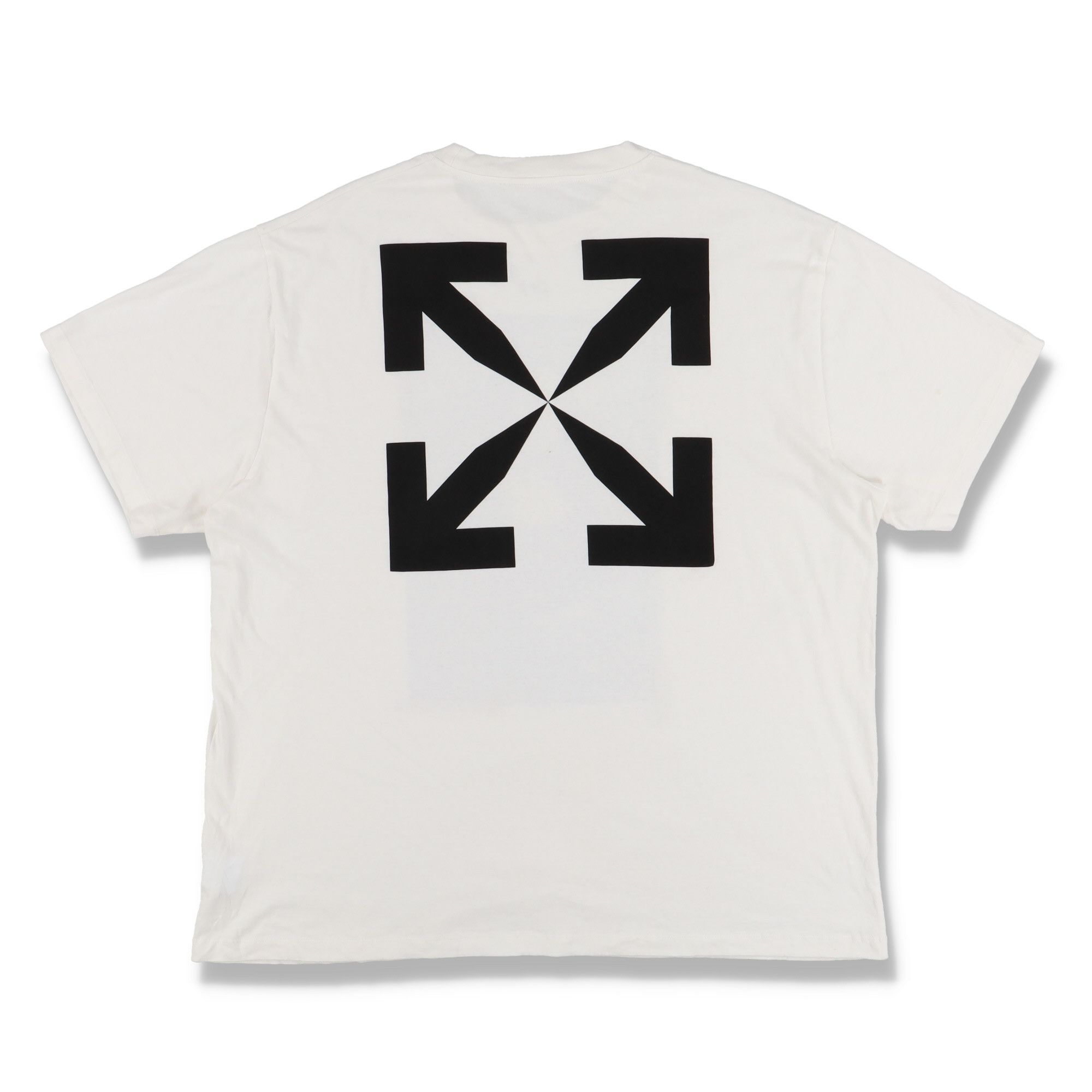 Off-White White Mona Lisa Arrows Oversized T-Shirt Size US XXL / EU 58 / 5 - 8 Thumbnail
