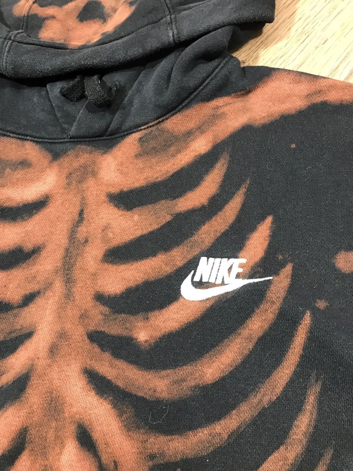 Nike × Vintage Vintage Nike Skeleton Big Logo Hoodie Size US M / EU 48-50 / 2 - 7 Thumbnail