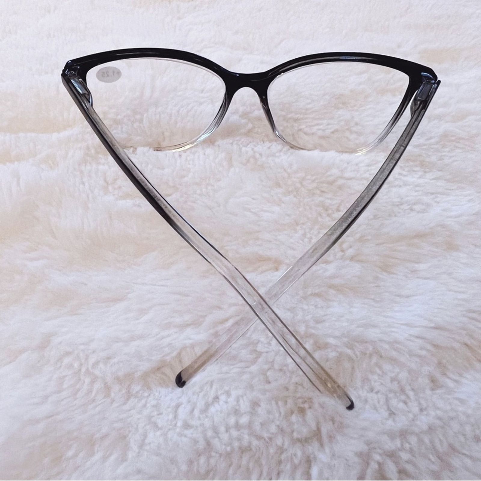 Other Emma Clear & Black Two Tone Reader Glasses Size ONE SIZE - 6 Thumbnail
