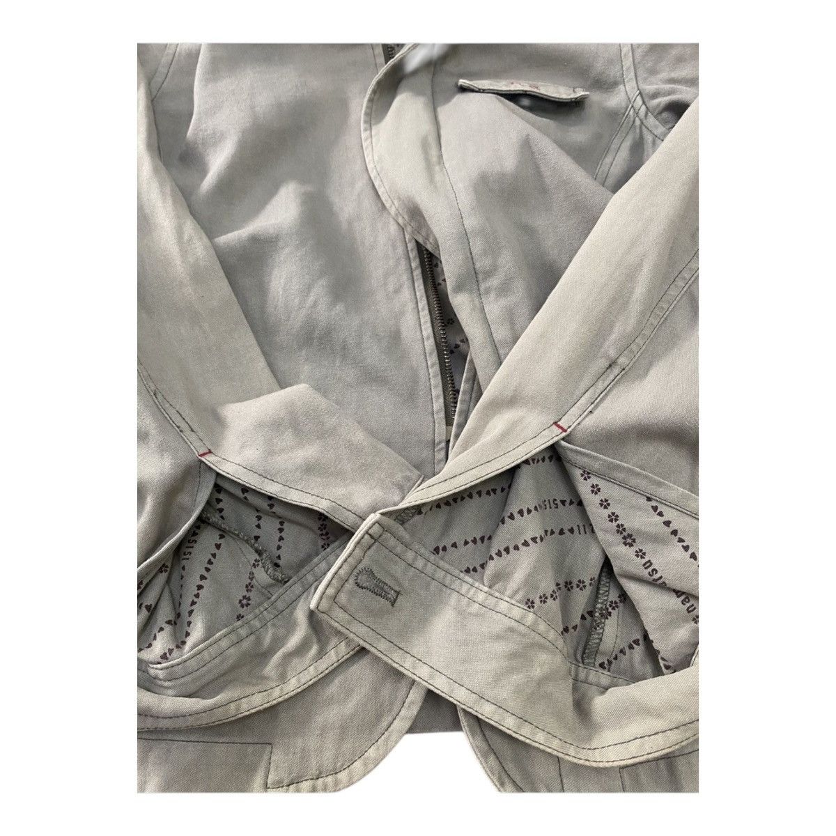 Japanese Brand JAPANESE DESIGNER NAMITATSU MULTIPOKET SUNFADED JACKET RARE Size US L / EU 52-54 / 3 - 9 Thumbnail