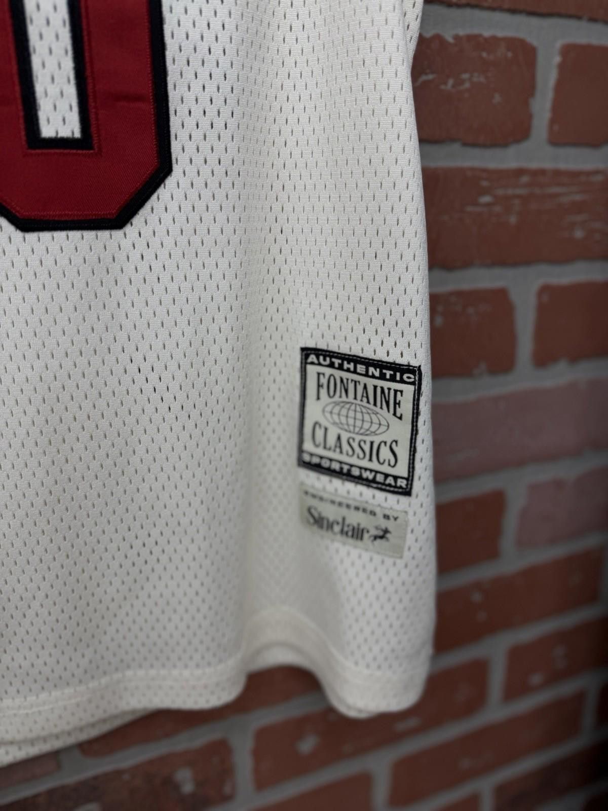 Sinclair Global Sinclair Basketball Jersey Red White Size Medium Authentic Size US M / EU 48-50 / 2 - 4 Thumbnail