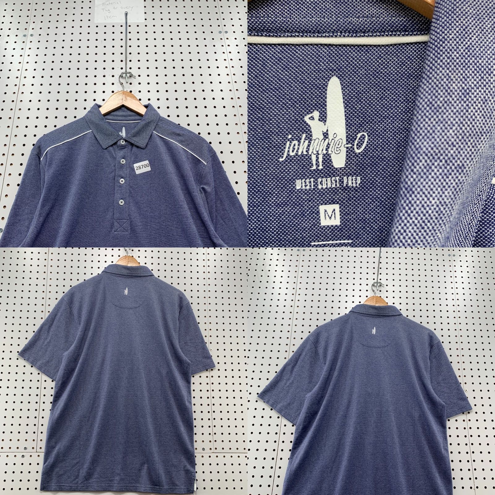 johnnie-O Johnnie-O Polo Shirt Blue Men’s M Size US M / EU 48-50 / 2 - 9 Thumbnail