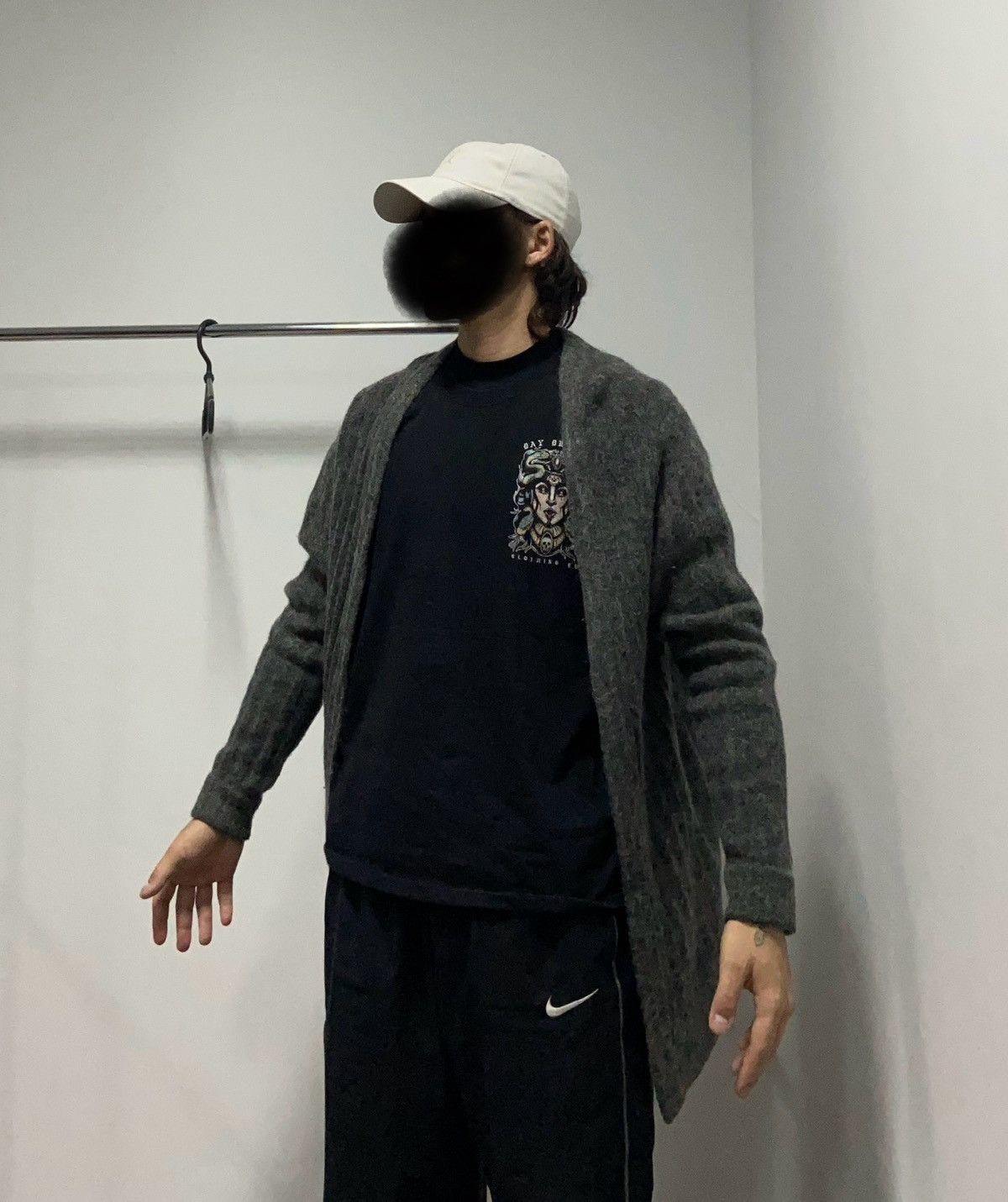 Acne Studios × Vintage Acne studios cardigan wool raya short rib paw14 vintage Size US S / EU 44-46 / 1 - 2 Thumbnail