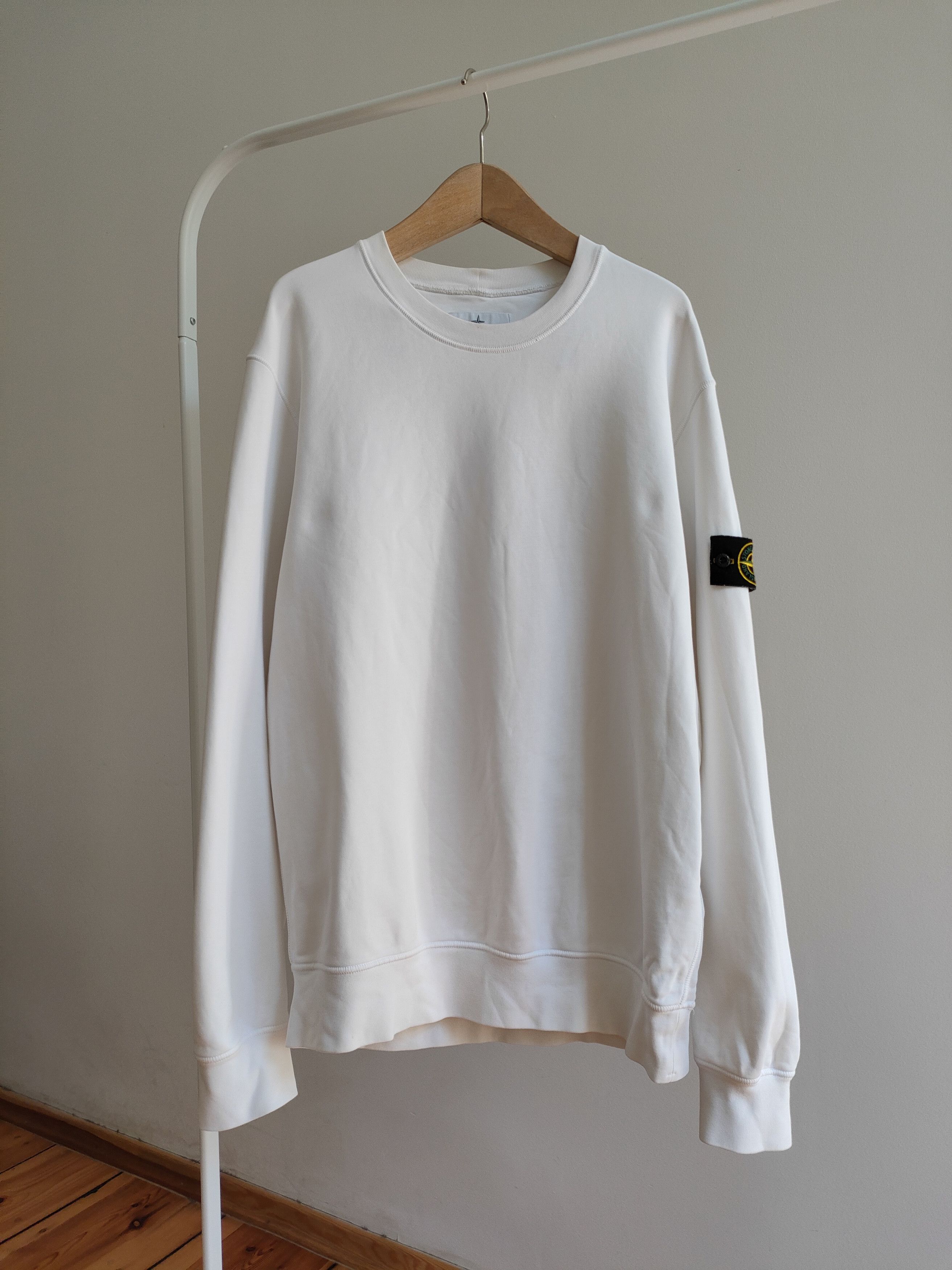 Stone Island Stone Island White Crewneck Size US XL / EU 56 / 4 - 1 Thumbnail