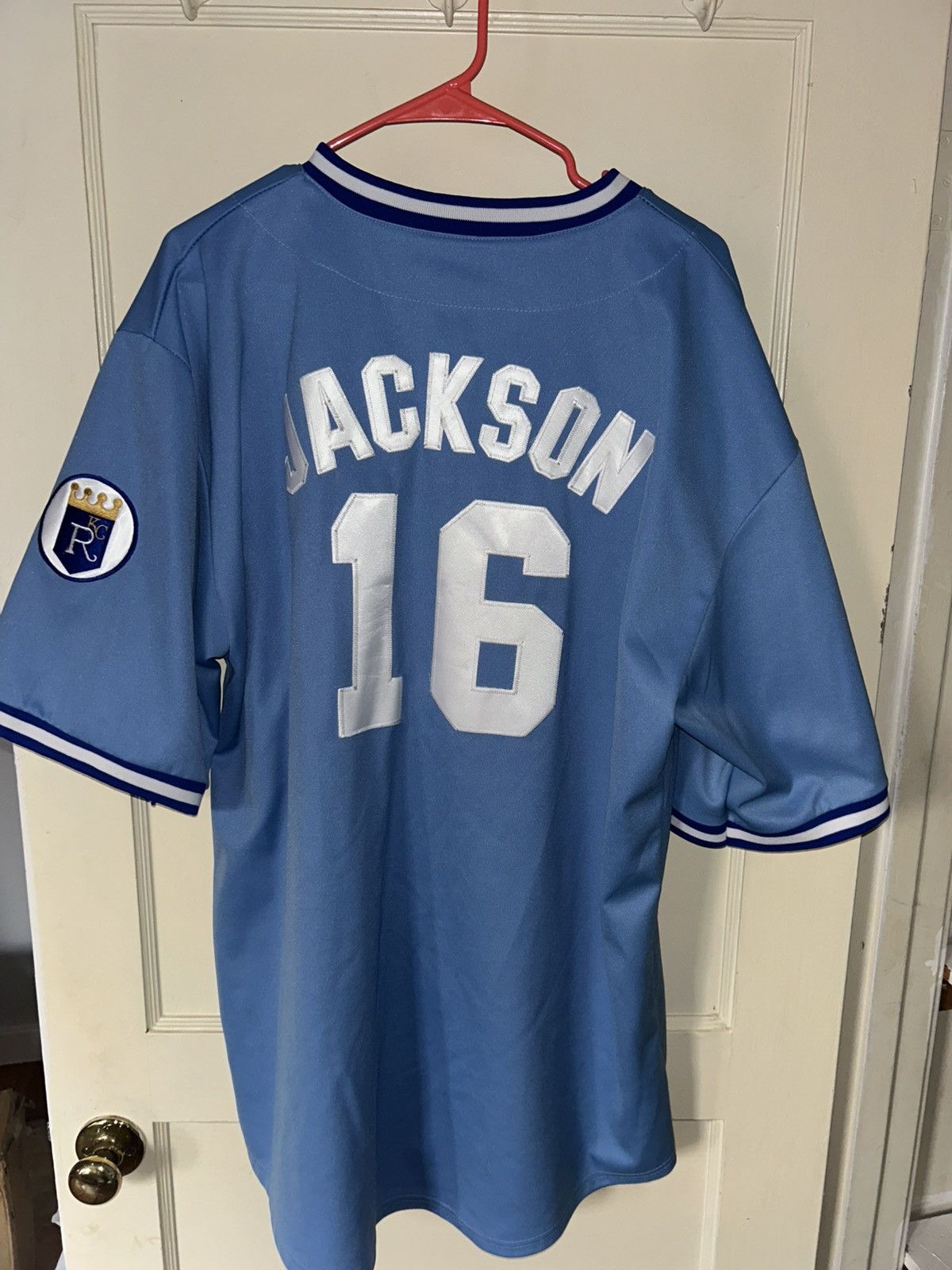 MLB × Mitchell & Ness × Vintage Kansas City Royals Authentic Bo Jackson Jersey Size US XXL / EU 58 / 5 - 2 Thumbnail